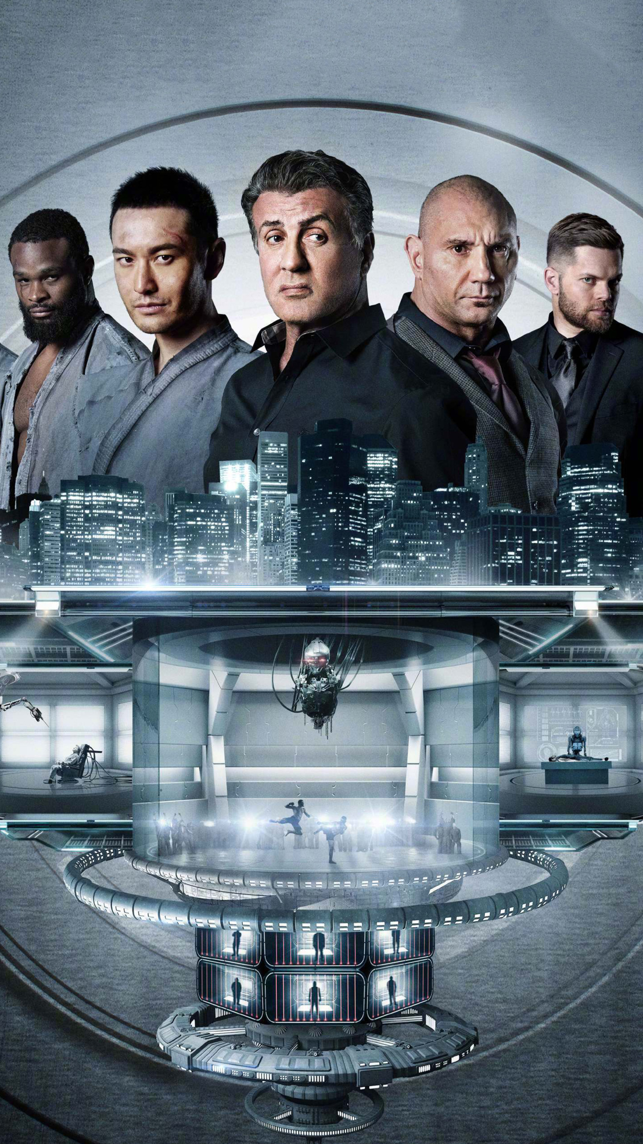 Escape Plan 2 Hades, Chinese Poster, Sony Xperia, 2160x3840 4K Phone