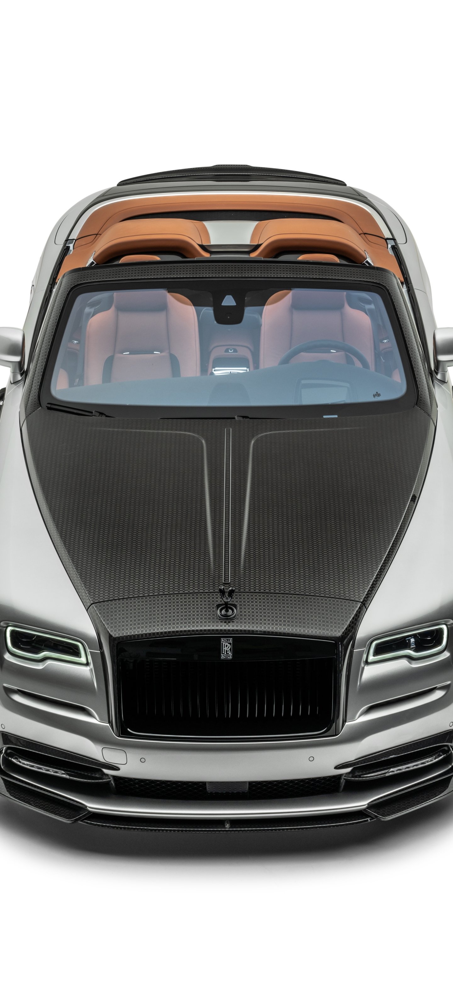 Rolls-Royce Dawn, Luxury vehicle elegance, Rolls Royce brand, Iconic convertible, 1440x3200 HD Handy