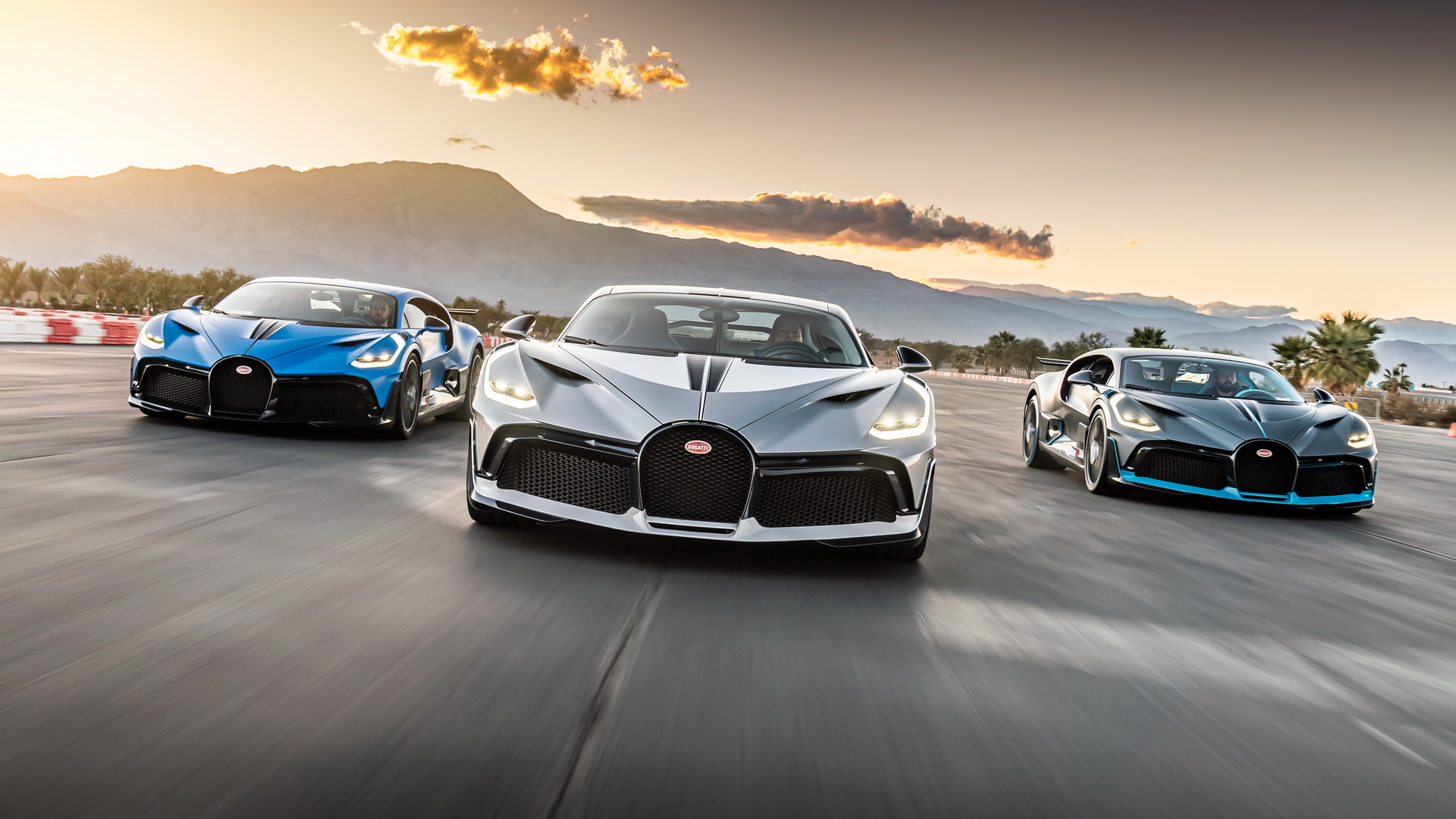 Bugatti Divo, R280 million trio, Delivered in California, Exclusive auto, 1920x1080 Full HD Desktop