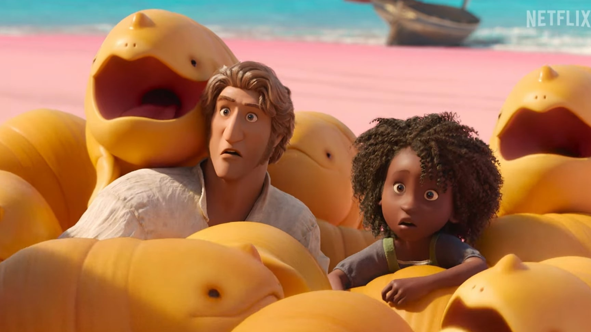 The Sea Beast (2022), Animated adventure, Netflix release, Cinematic excitement, 1920x1080 Full HD Desktop