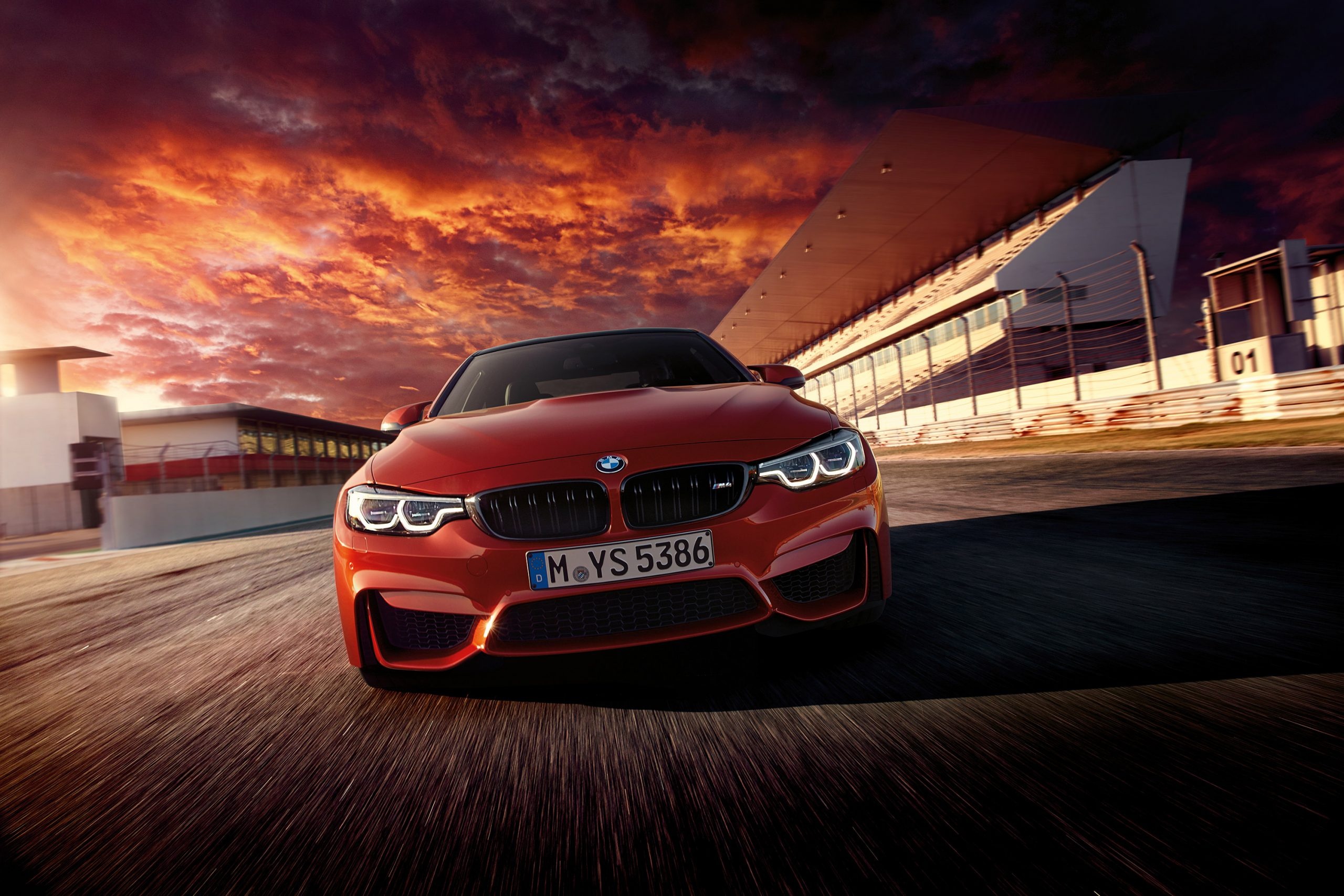 BMW M4, 2018 model, Striking design, High-performance car, 2560x1710 HD Desktop
