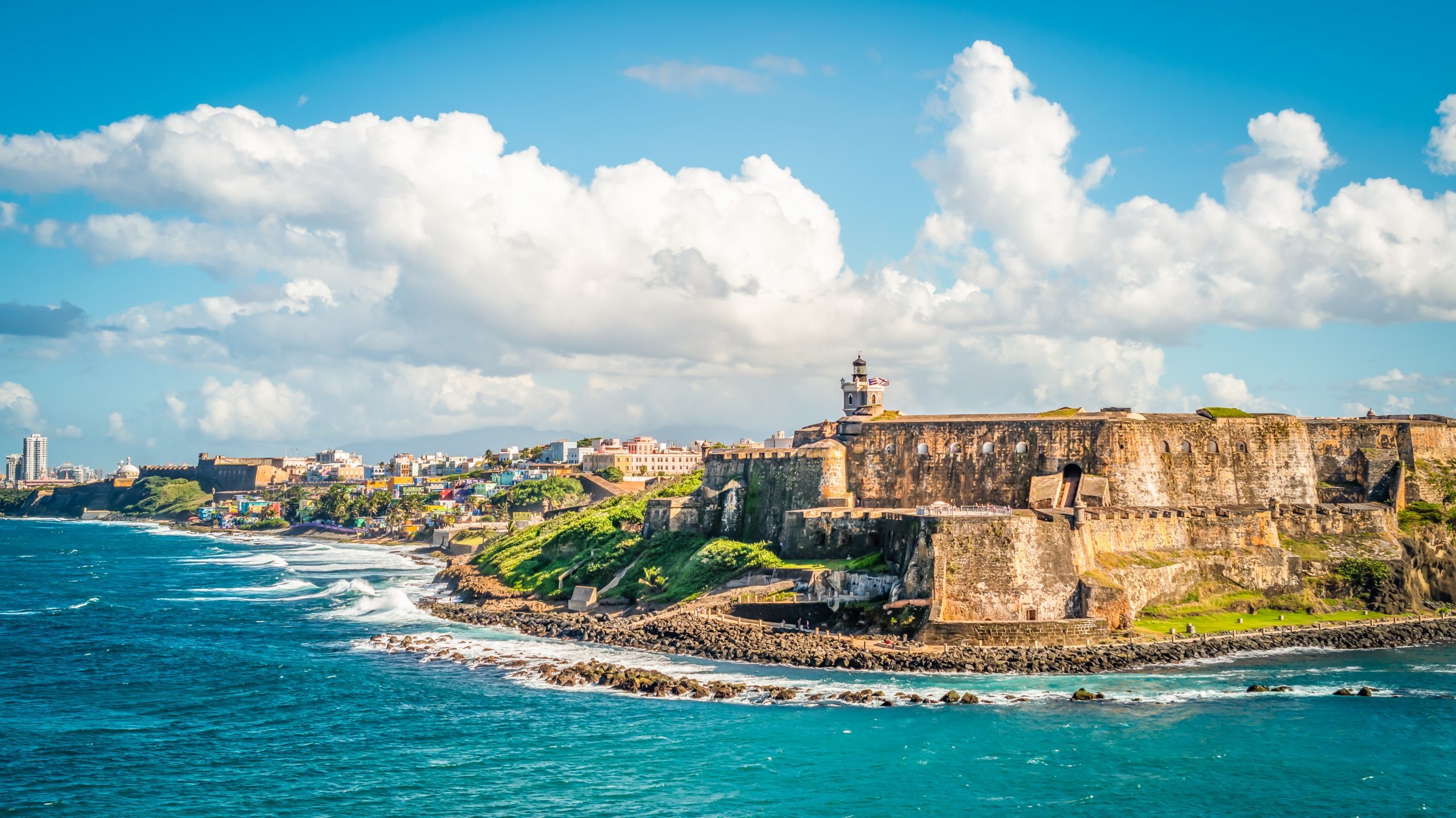 San Juan, Travels, Puerto Rico, Ferry, 2560x1440 HD Desktop