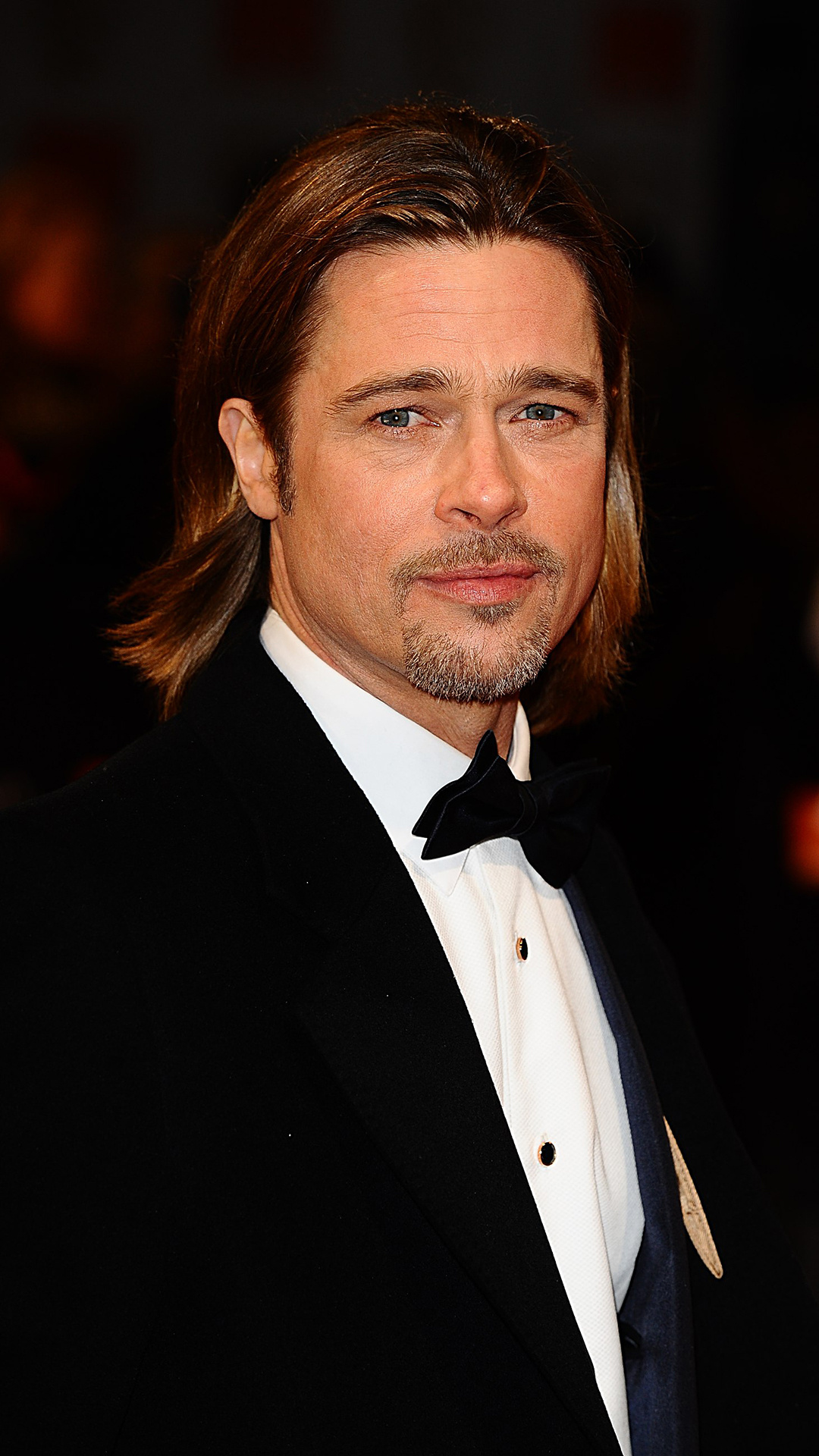 Brad Pitt: American actor and producer, The Ocean's franchise. 1080x1920 Full HD Wallpaper.