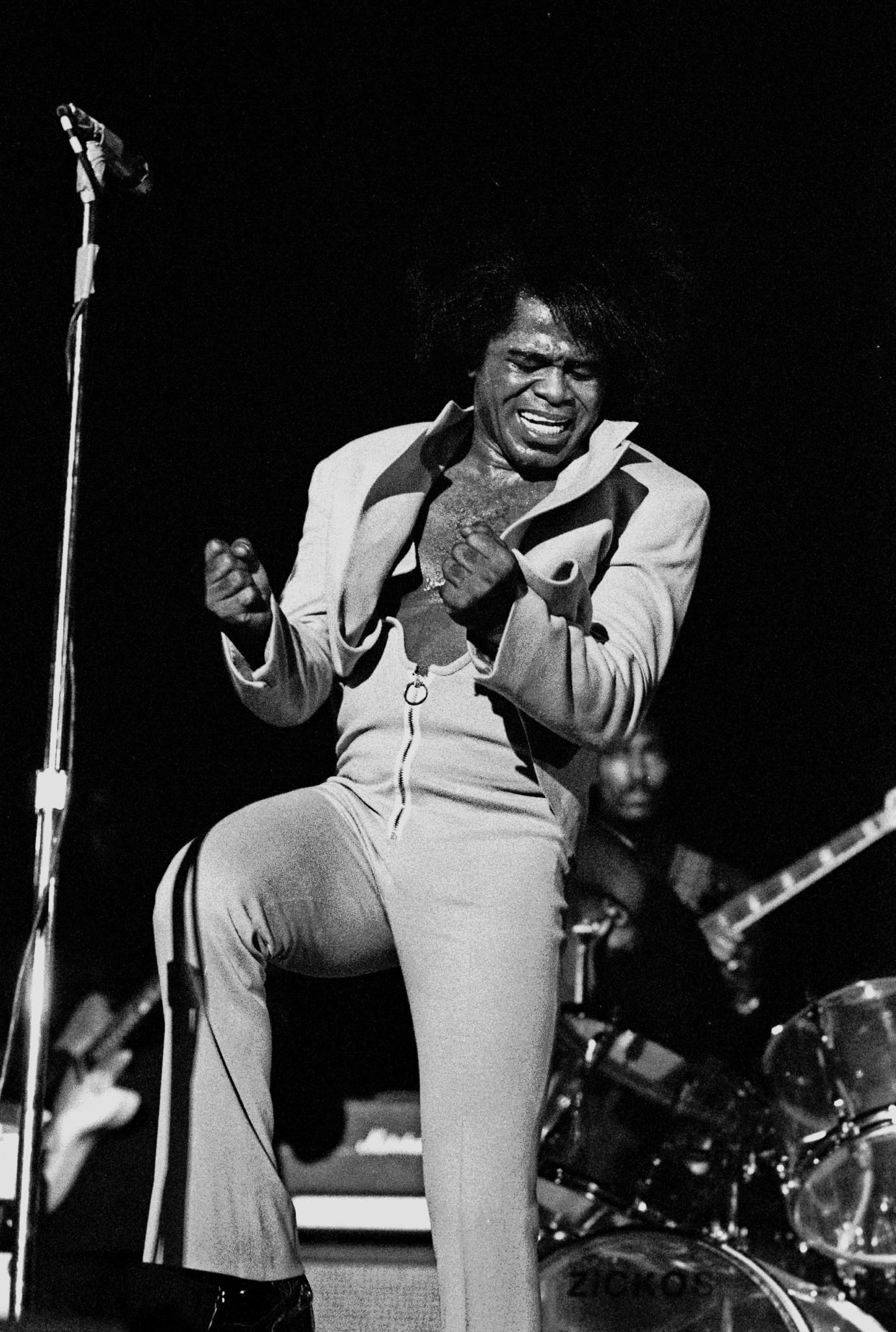 James Brown, The Godfather of Soul, Music legend, Soulful melodies, 1380x2050 HD Phone