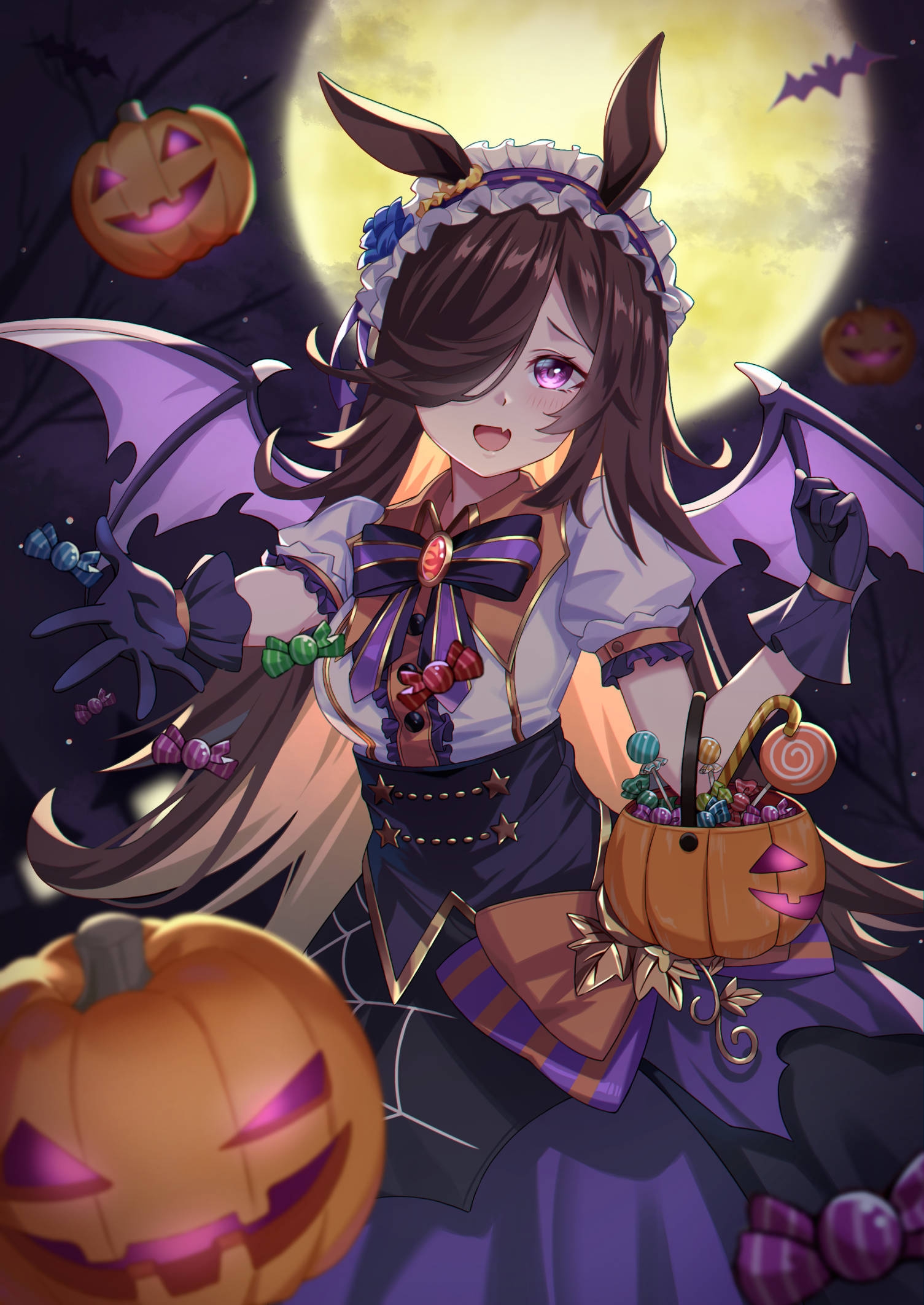 Halloween Anime, Witchcraft Themes, Spooky Anime Girls, Halloween Night, 1510x2130 HD Phone