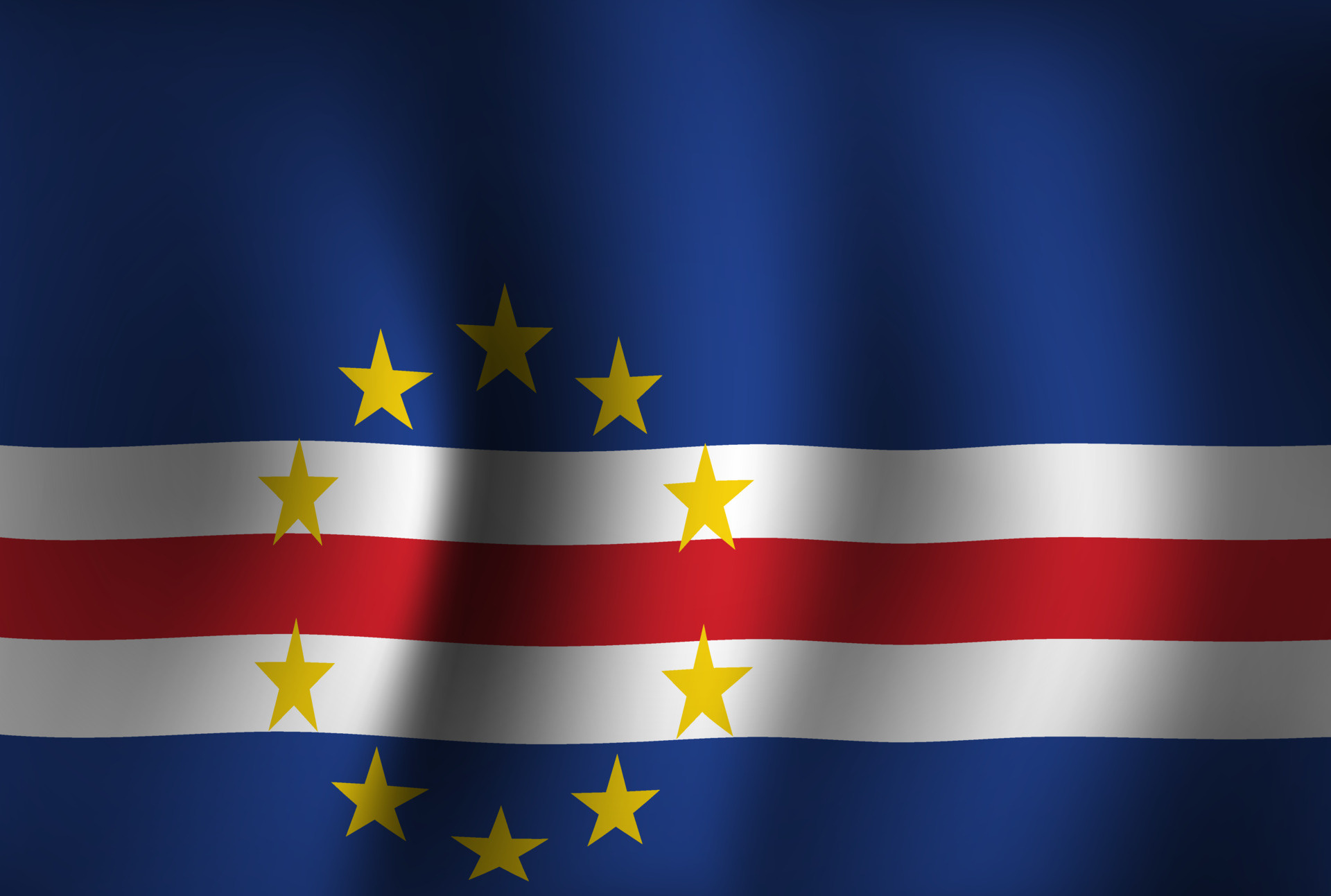 Cabo Verde, National pride, Flag waving proudly, Independence celebration, 1920x1300 HD Desktop