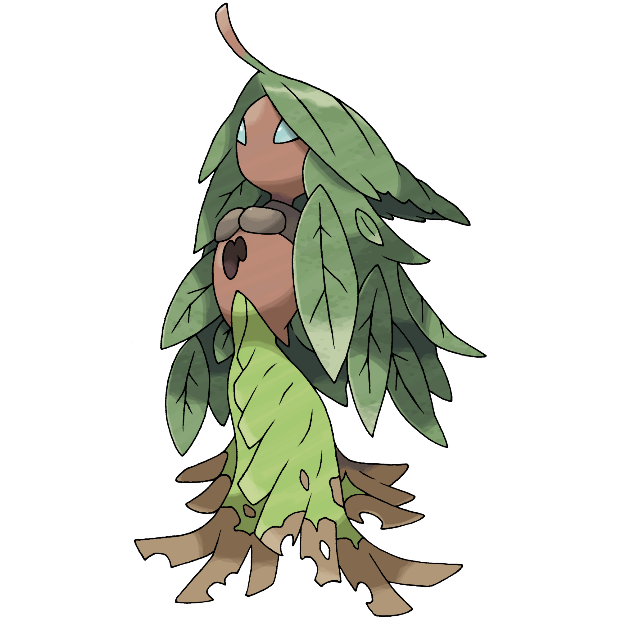 Grass (Pokemon): Patama, A dual-type, Ghost, One of the three Legendary Spirits of Urobos. 2000x2000 HD Wallpaper.
