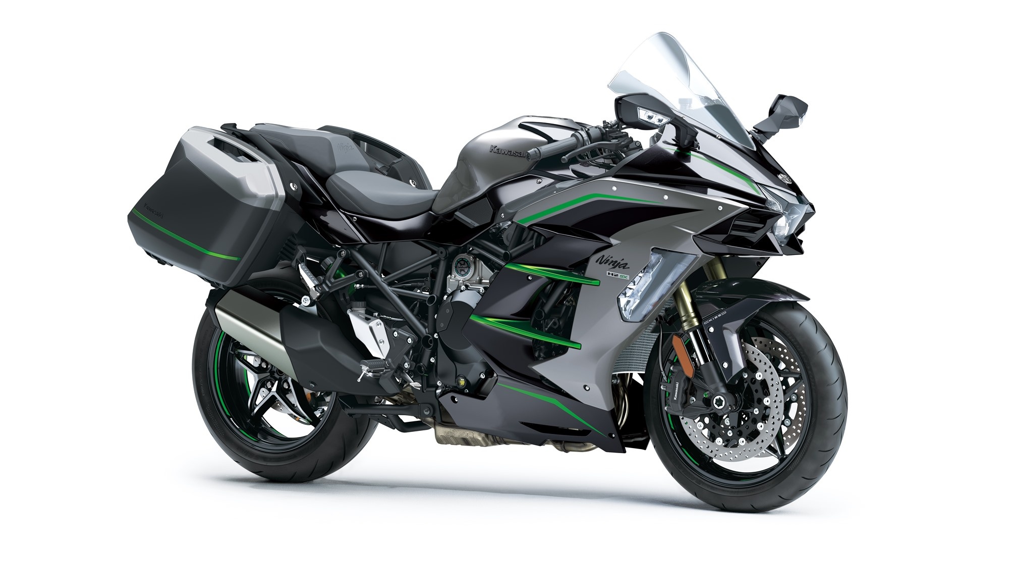 Kawasaki Ninja H2, Auto adrenaline, Superbike supremacy, Cutting-edge design, 2000x1130 HD Desktop