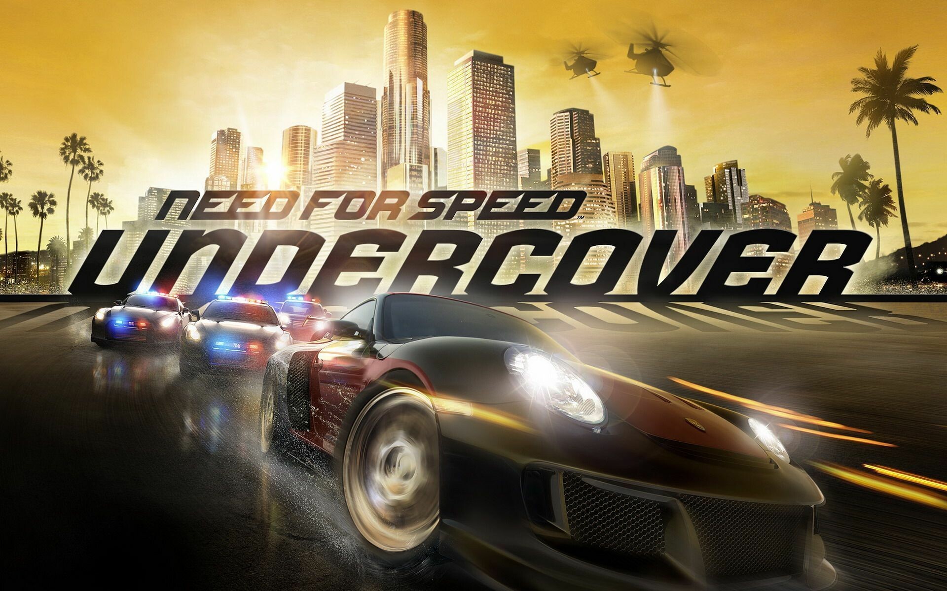 Need for Speed: Undercover, A 2008 racing video game, The twelfth installment in the NFS series. 1920x1200 HD Wallpaper.