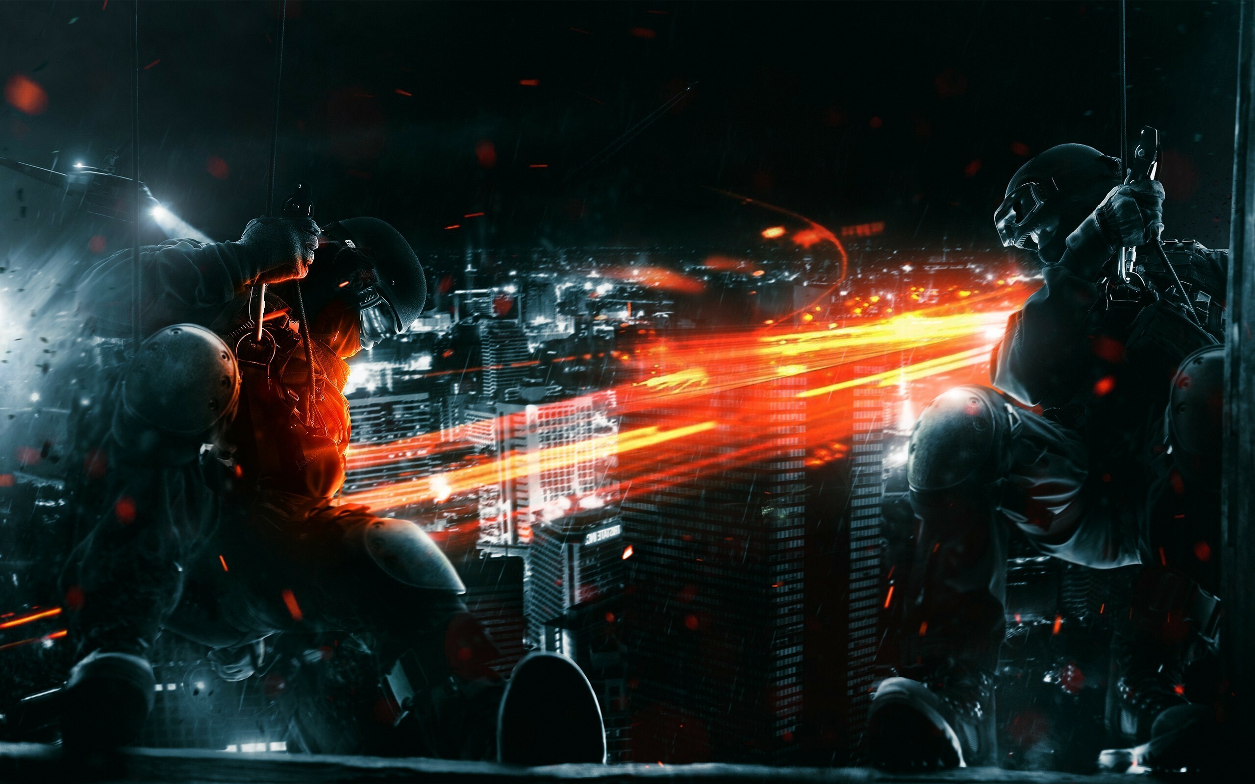Battlefield 3: The twelfth installment of BF series, Developed by DICE. 2560x1600 HD Background.