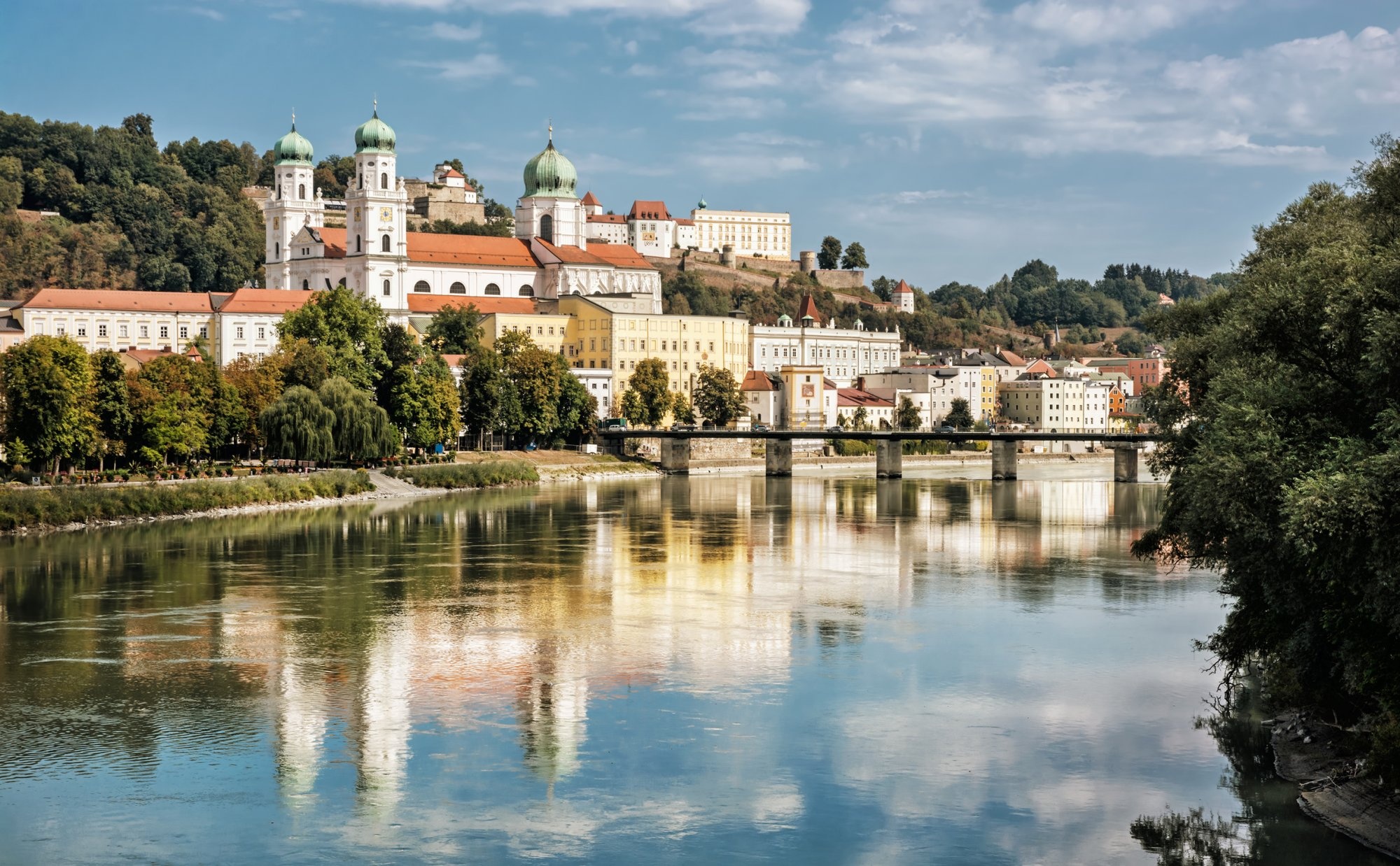 Danube River, European lifeline, Cultural heritage, Scenic waterway, 2000x1240 HD Desktop