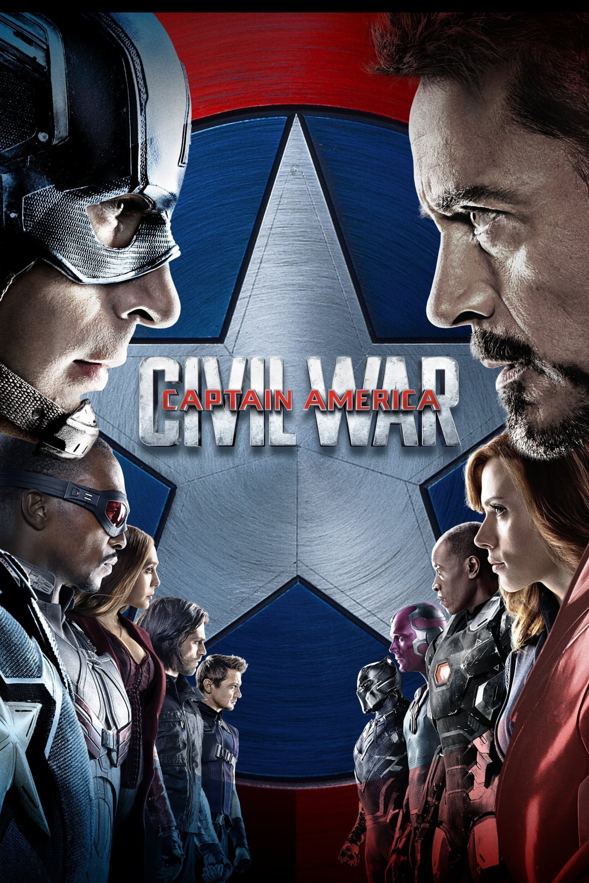 Captain America, Civil War, Movie posters, TMDB, 2000x3000 HD Handy