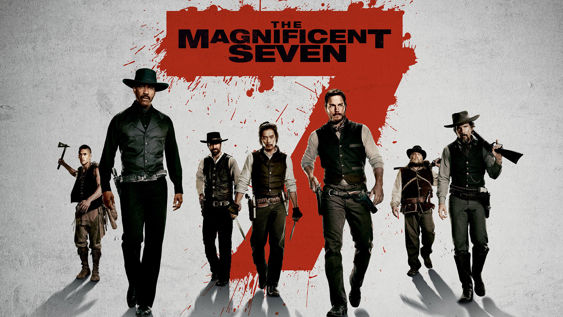 The Magnificent Seven, Drinking game, 2016, 1920x1080 Full HD Desktop