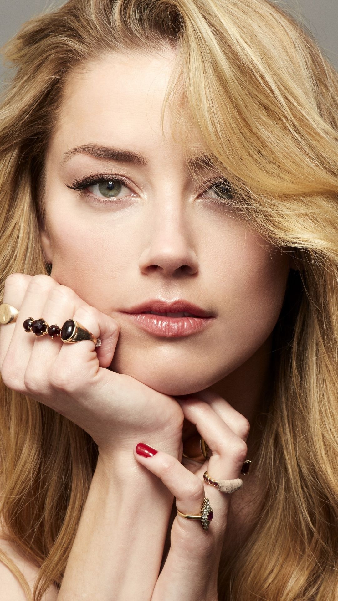 Amber Heard, Famous celebrity, Red head, Style, 1080x1920 Full HD Phone