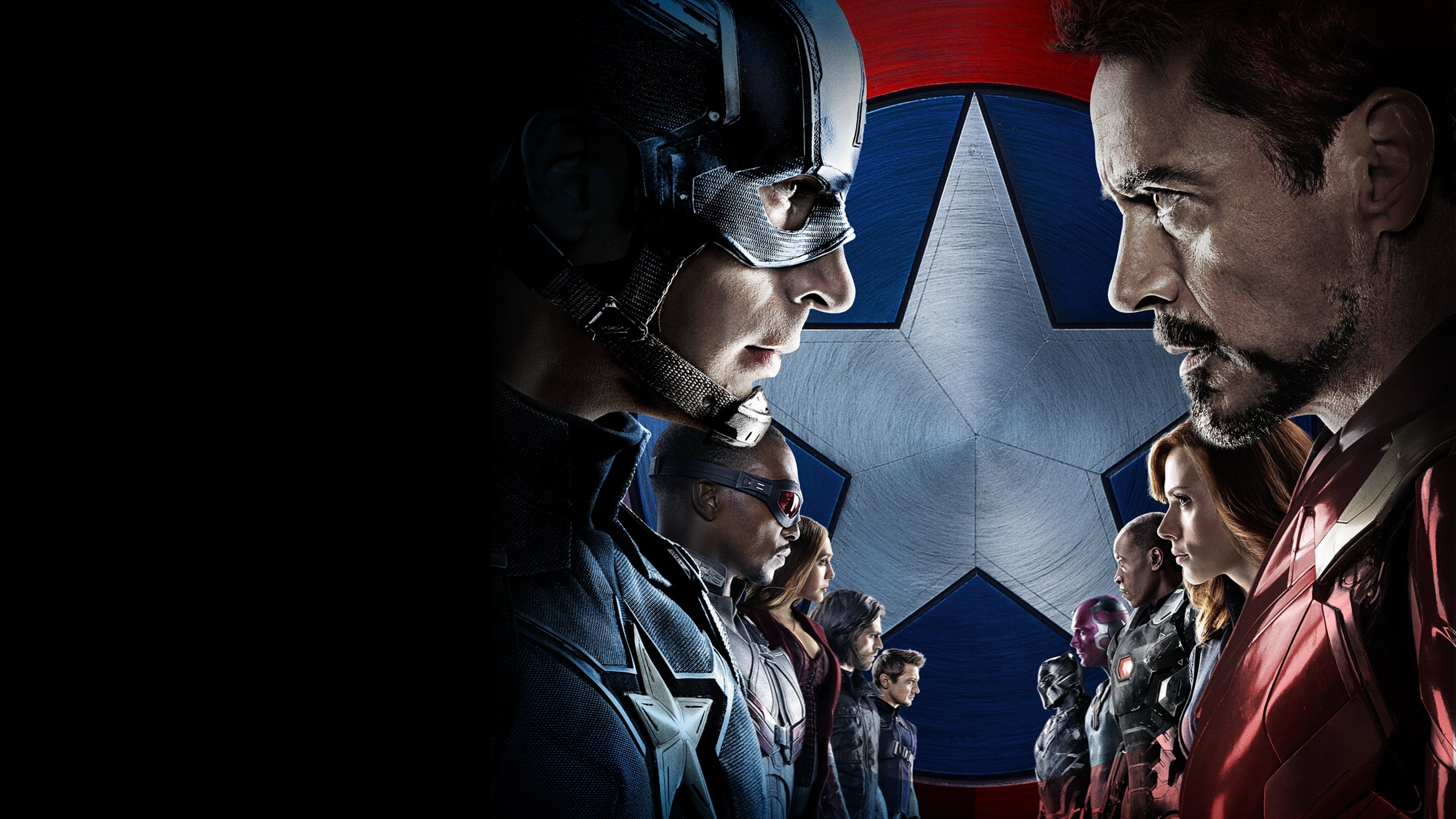 Captain America: Civil War (Movies), Captain America backdrops, The Movie Database, Epic superhero clash, 3840x2160 4K Desktop