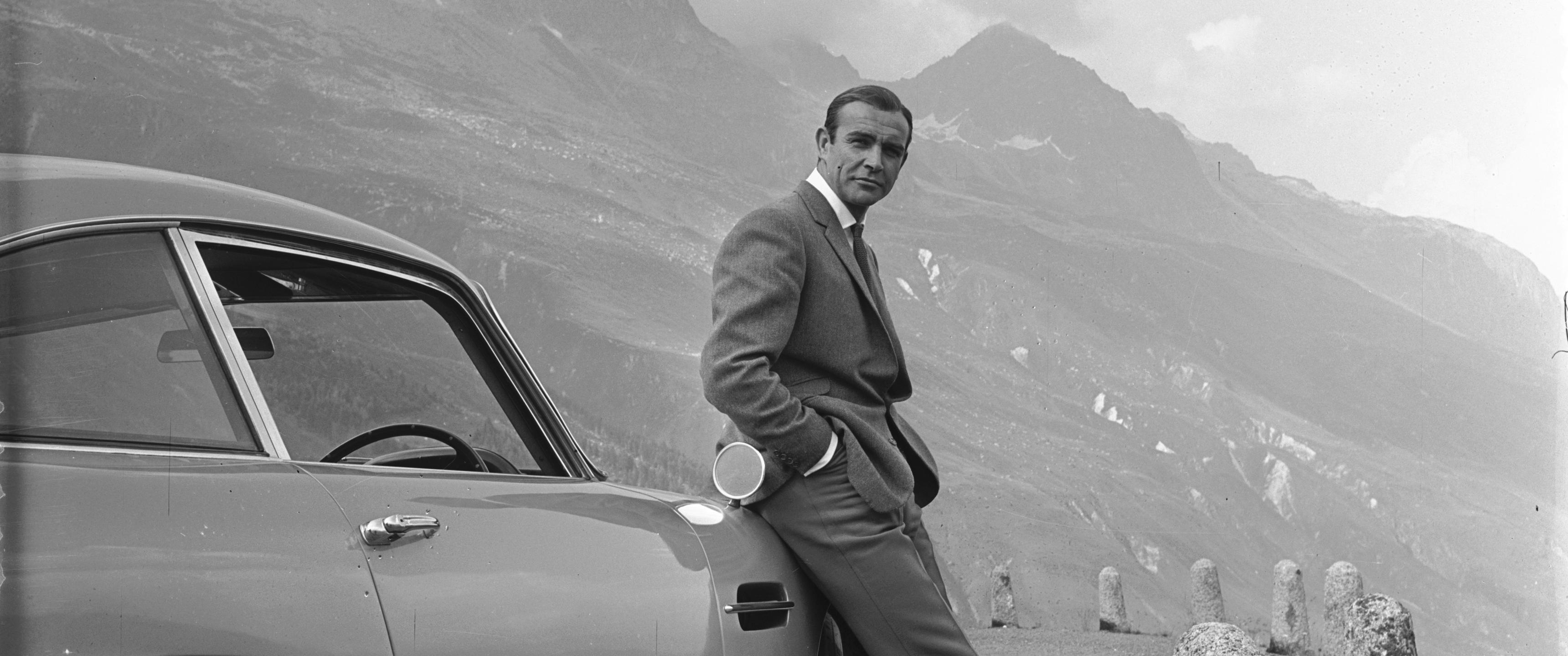 Sean Connery James Bond, Top backgrounds, 3440x1440 Dual Screen Desktop
