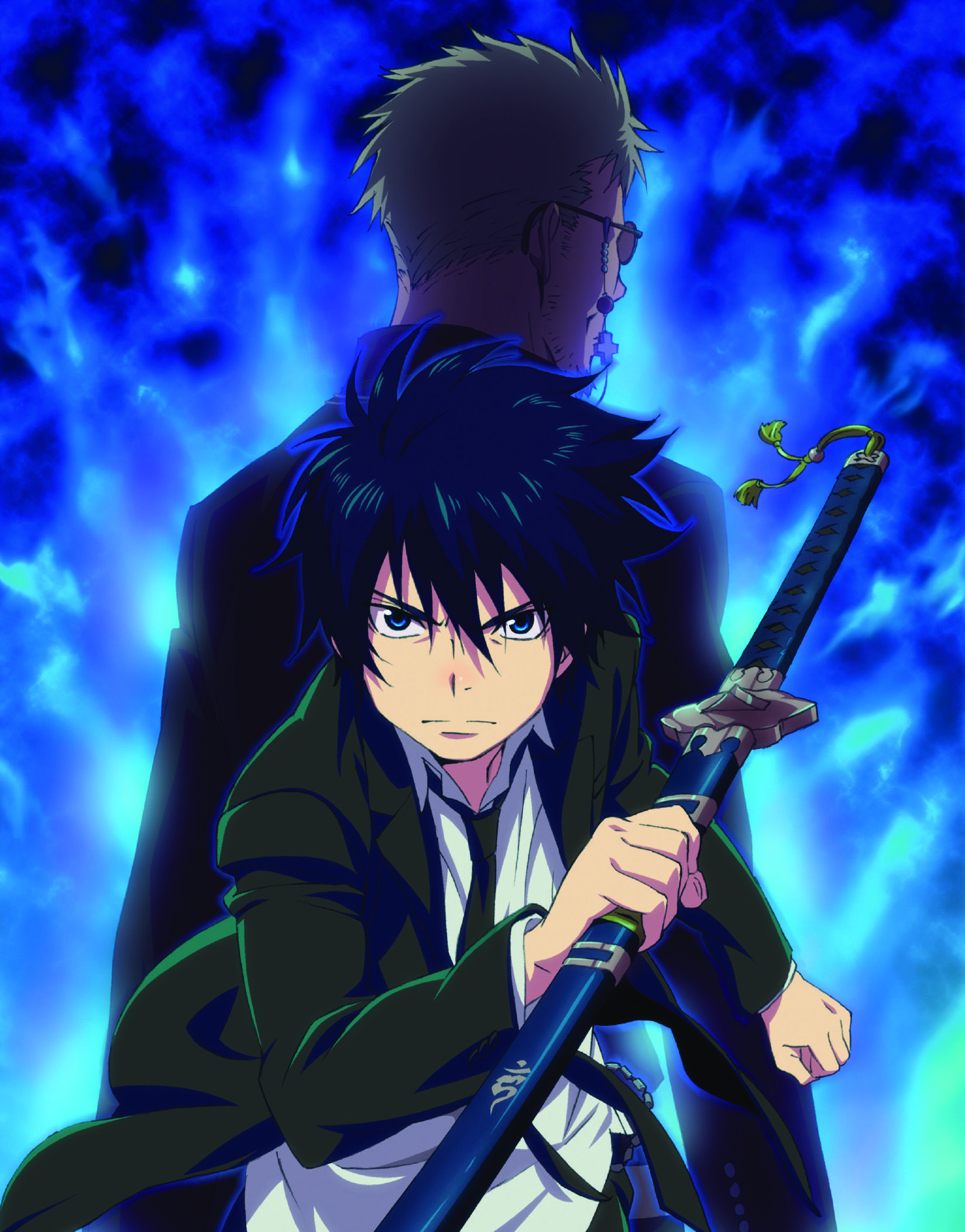 Blue Exorcist: Rin Okumura, A manga series that has been running since April of 2009. 1650x2110 HD Background.