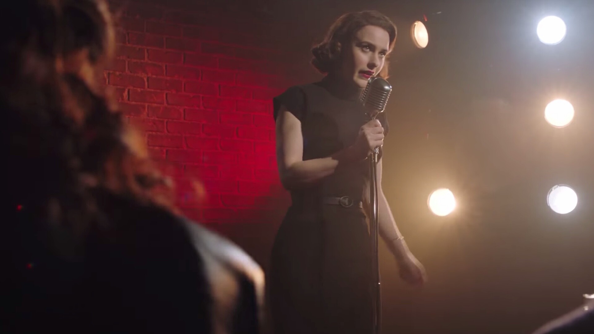 The Marvelous Mrs. Maisel: A streaming comedy-drama created for Amazon Studios, Rachel Brosnahan. 1920x1080 Full HD Background.