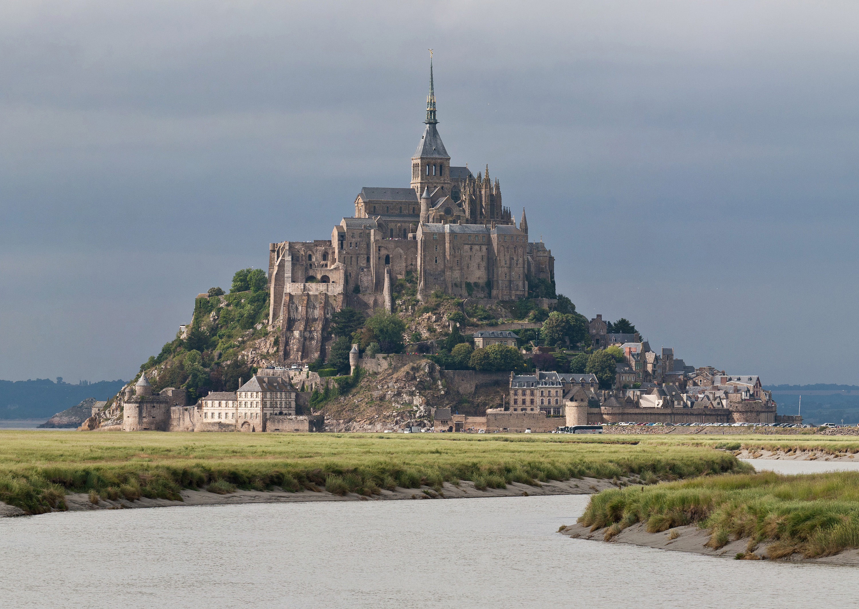 Mont Saint Michel, Travels, Desktop, Wallpaper, 3000x2130 HD Desktop