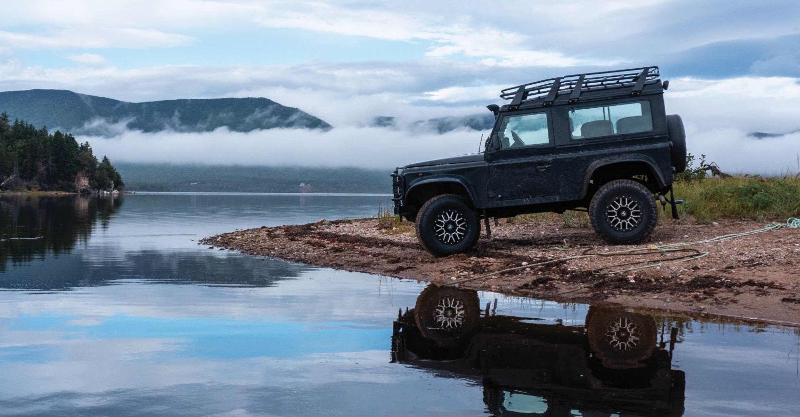 Cape Breton Island, Land Rover adventure, Canadian wilderness, Maximum exploration, 2550x1340 HD Desktop