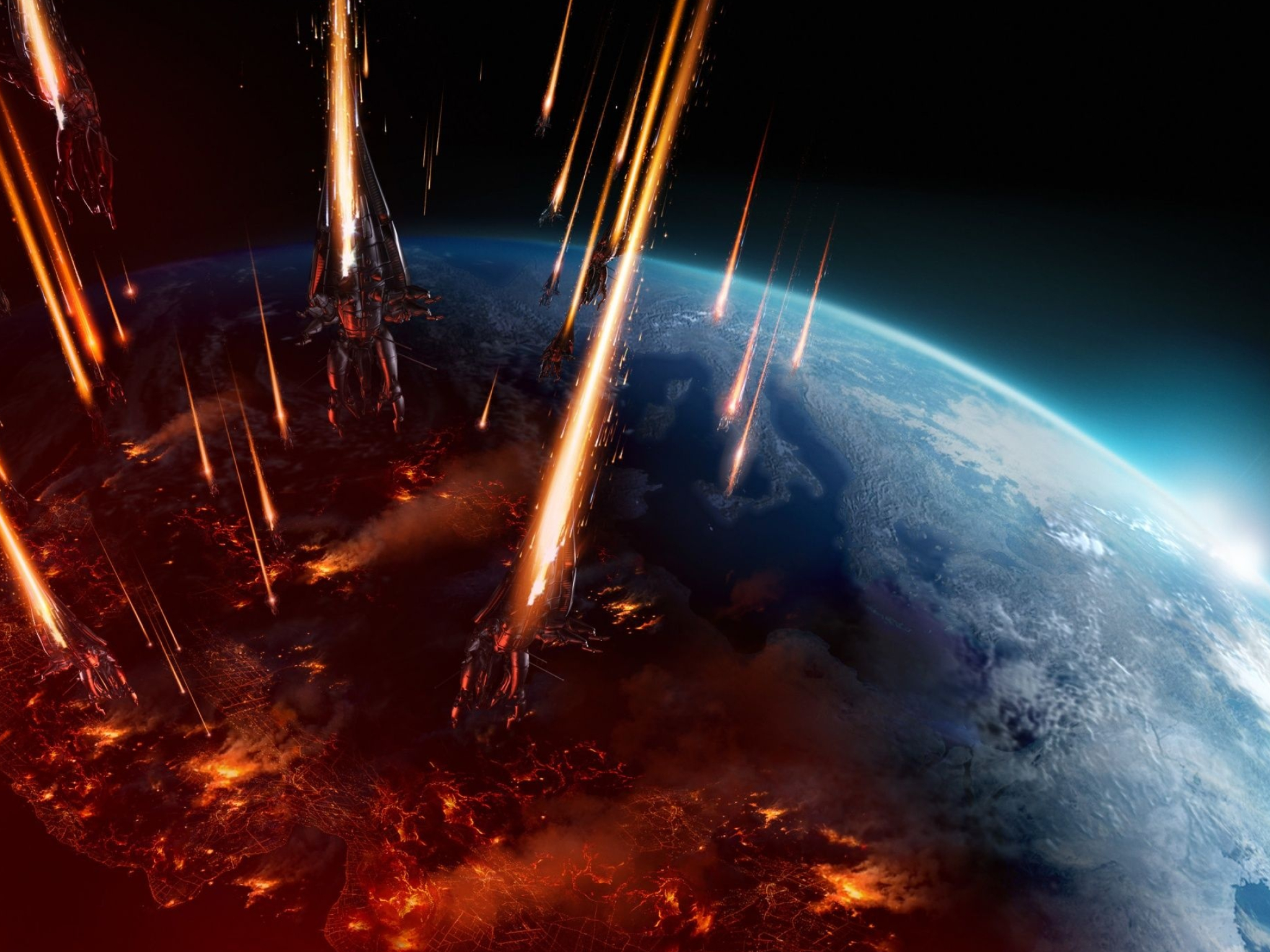 Mass Effect 3, Earth-themed wallpapers, Epic sci-fi adventure, Captivating storyline, 2050x1540 HD Desktop