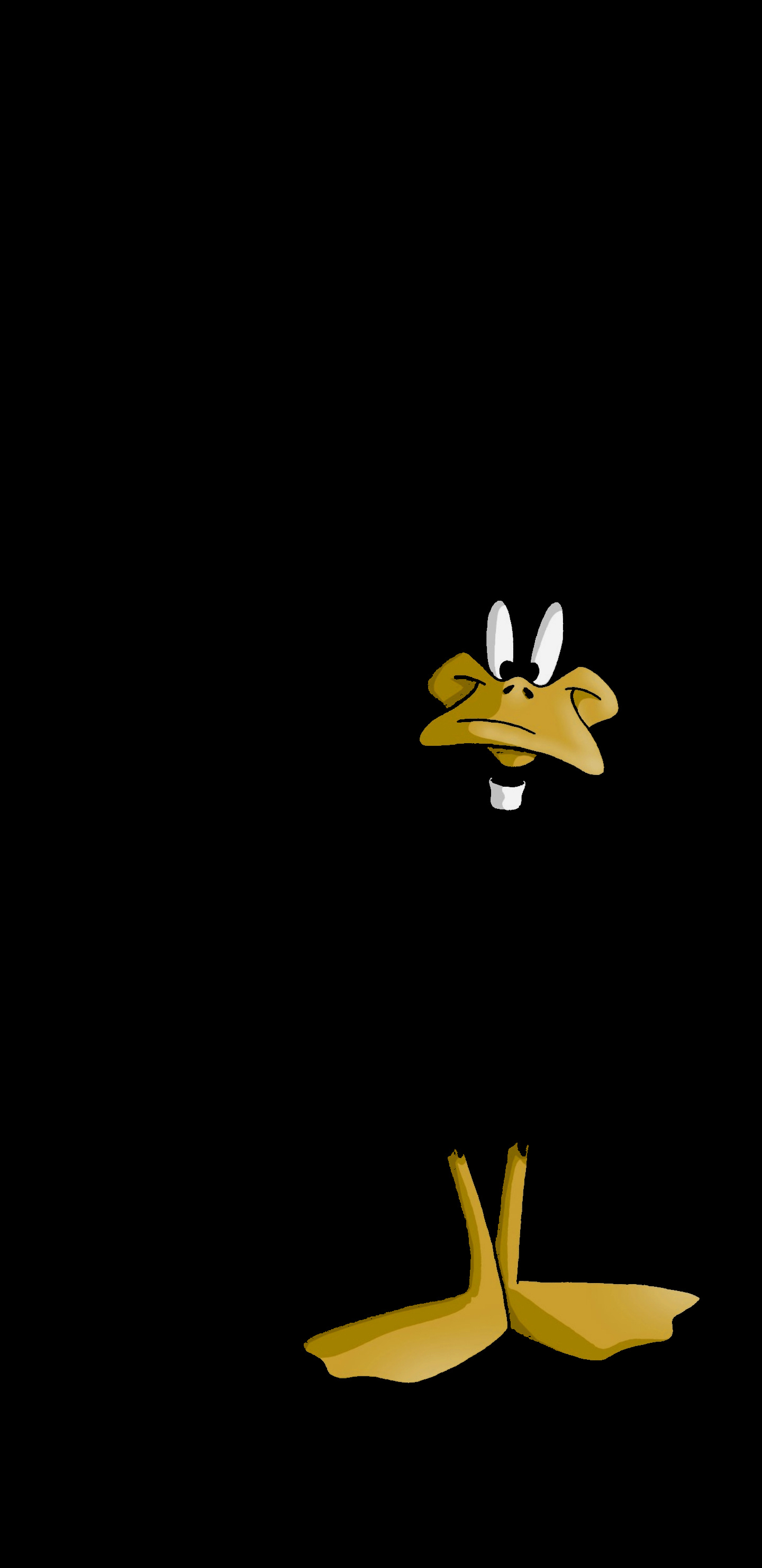 Daffy Duck, Iconic character, Memorable wallpaper, Classic entertainment, 1440x2960 HD Handy