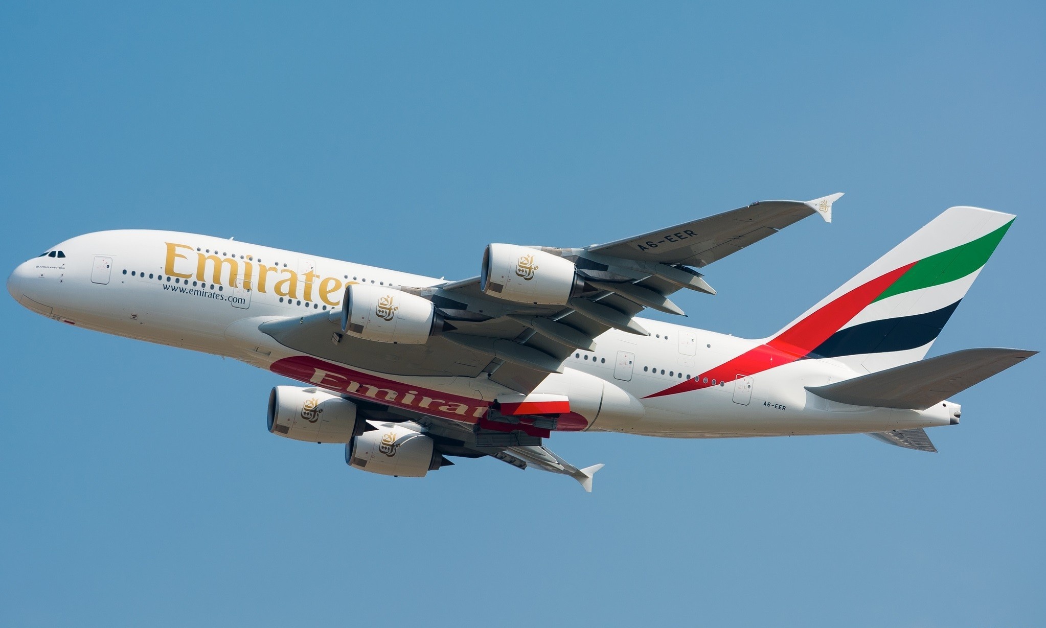Airbus A380, HD wallpapers, Travels, 2050x1230 HD Desktop