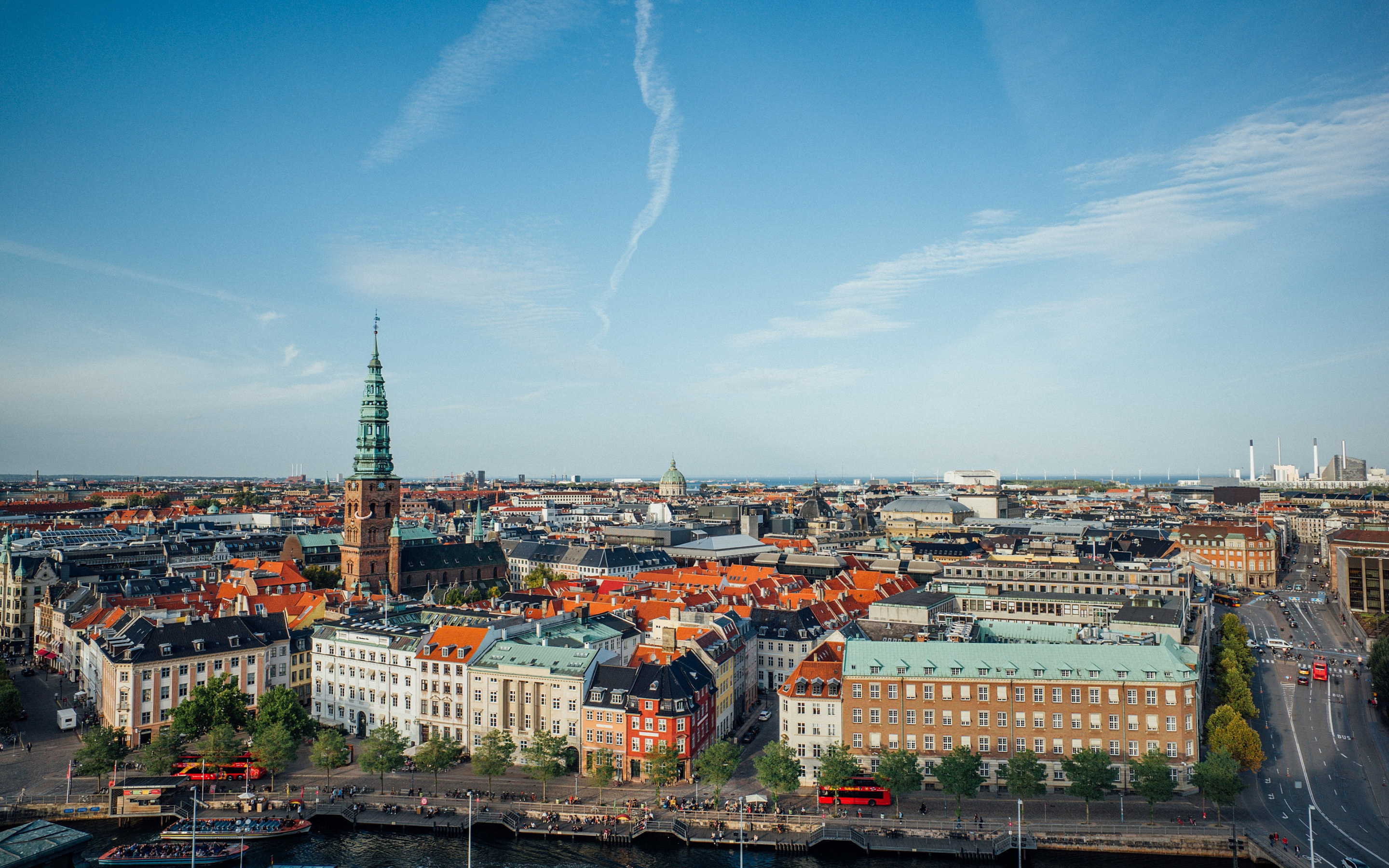 Cityscape views, Copenhagen landmarks, Travel memories, High-quality wallpapers, 2880x1800 HD Desktop