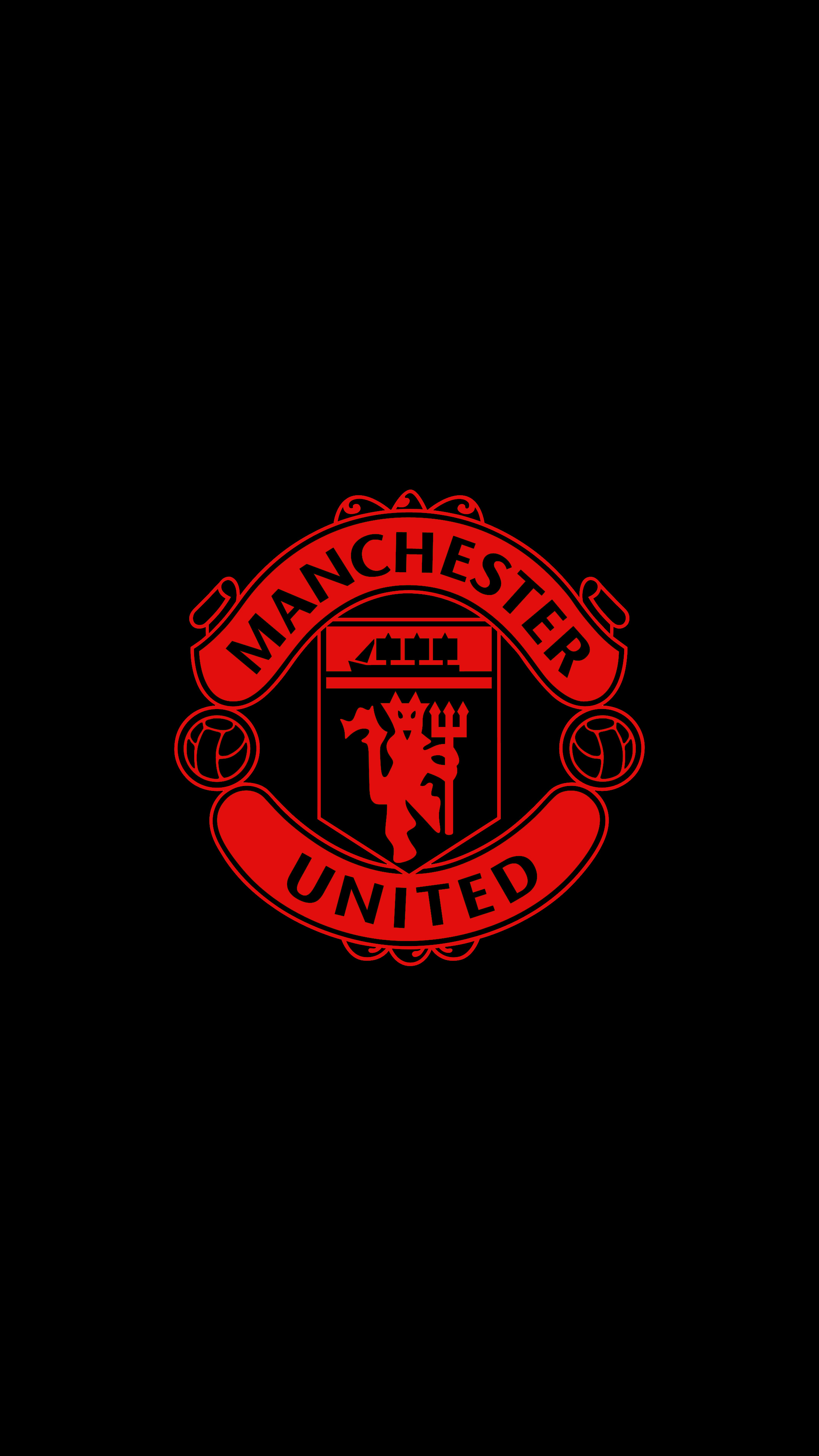 Manchester United: A professional football club based in Old Trafford, England. 2160x3840 4K Wallpaper.
