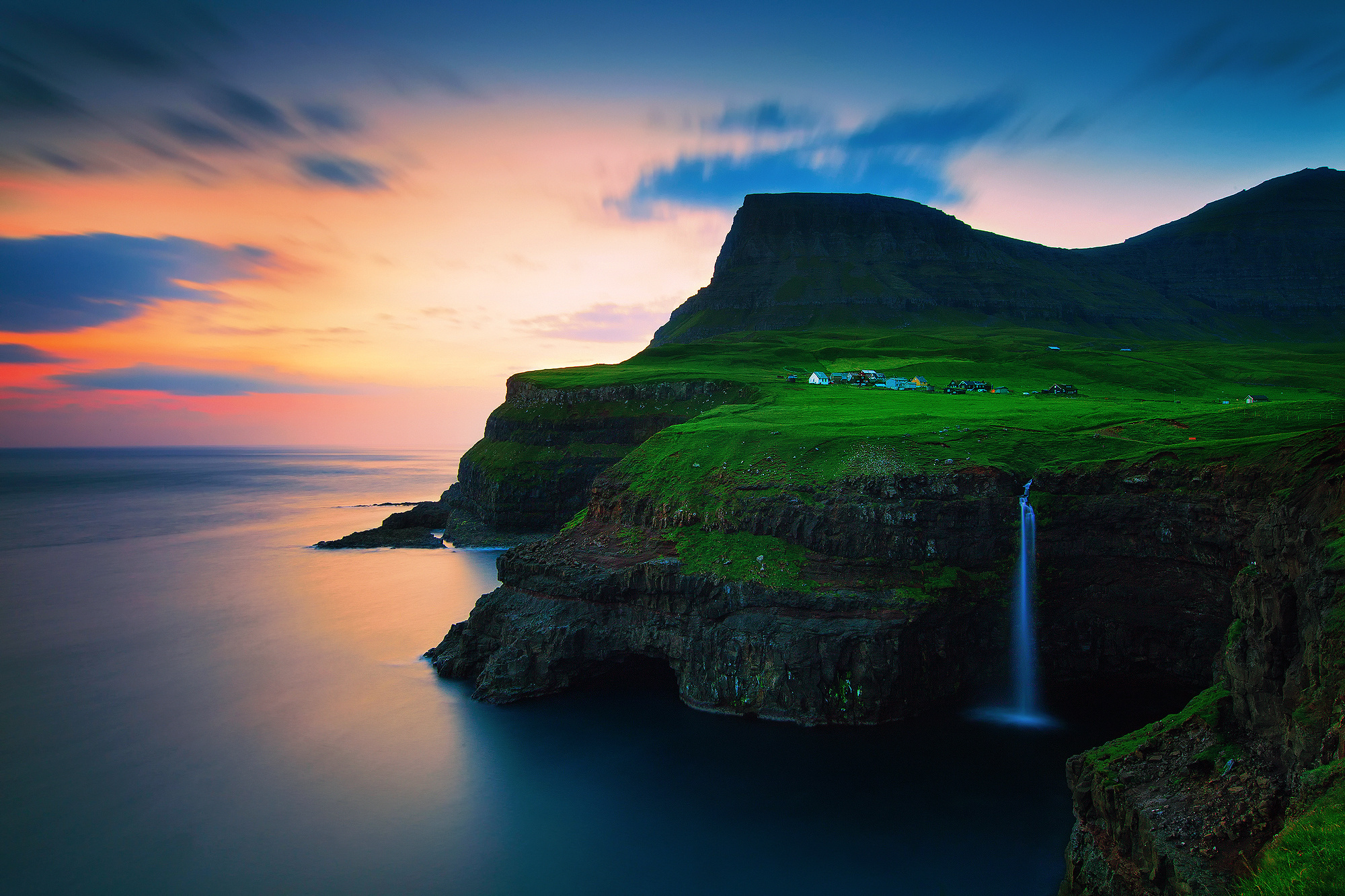 Faroe Islands, Nordic beauty, Majestic landscapes, Remote tranquility, 2000x1340 HD Desktop