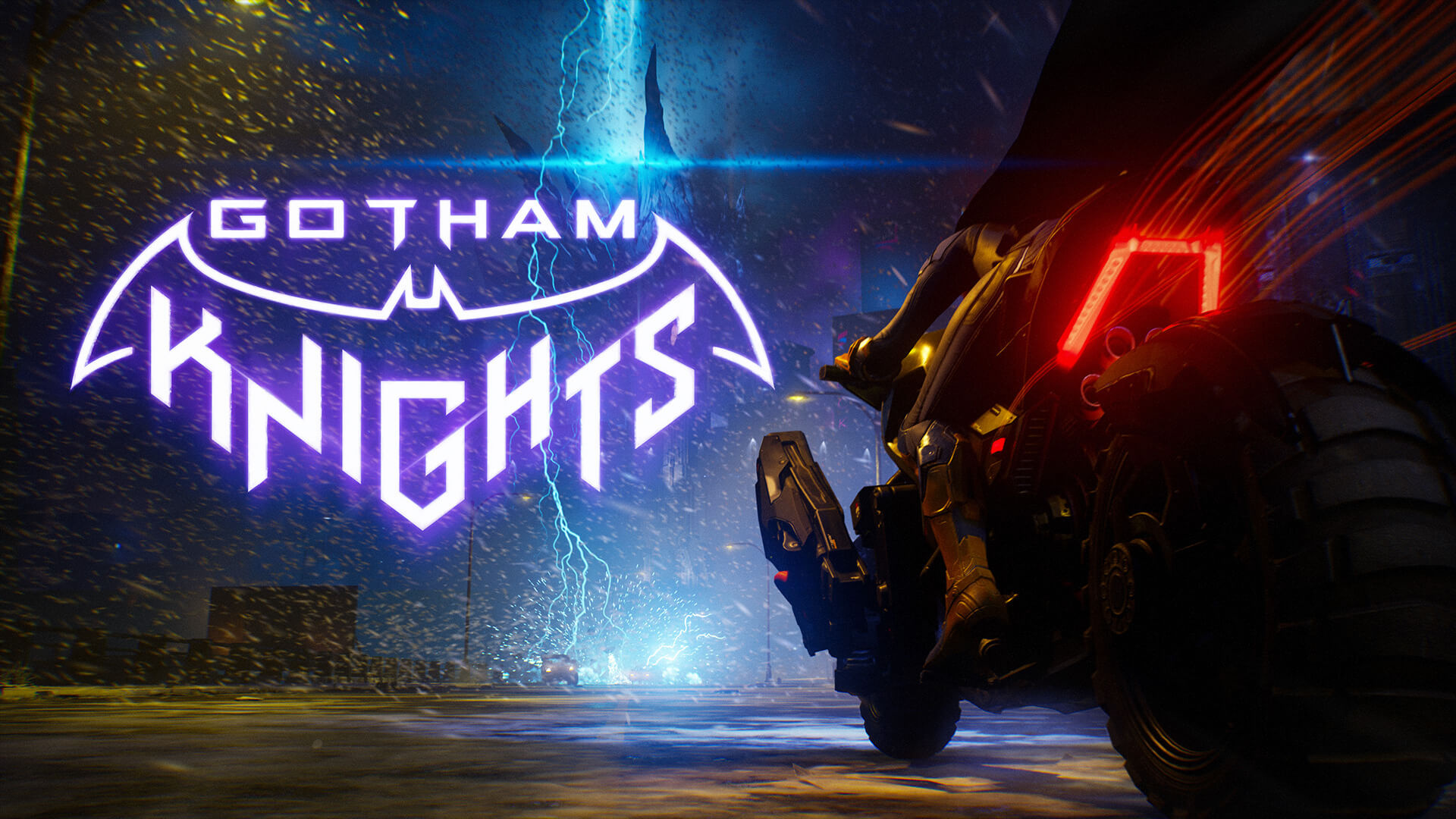Gotham Knights (Game): Set to be released on October 21, 2022, Action role-playing. 1920x1080 Full HD Background.