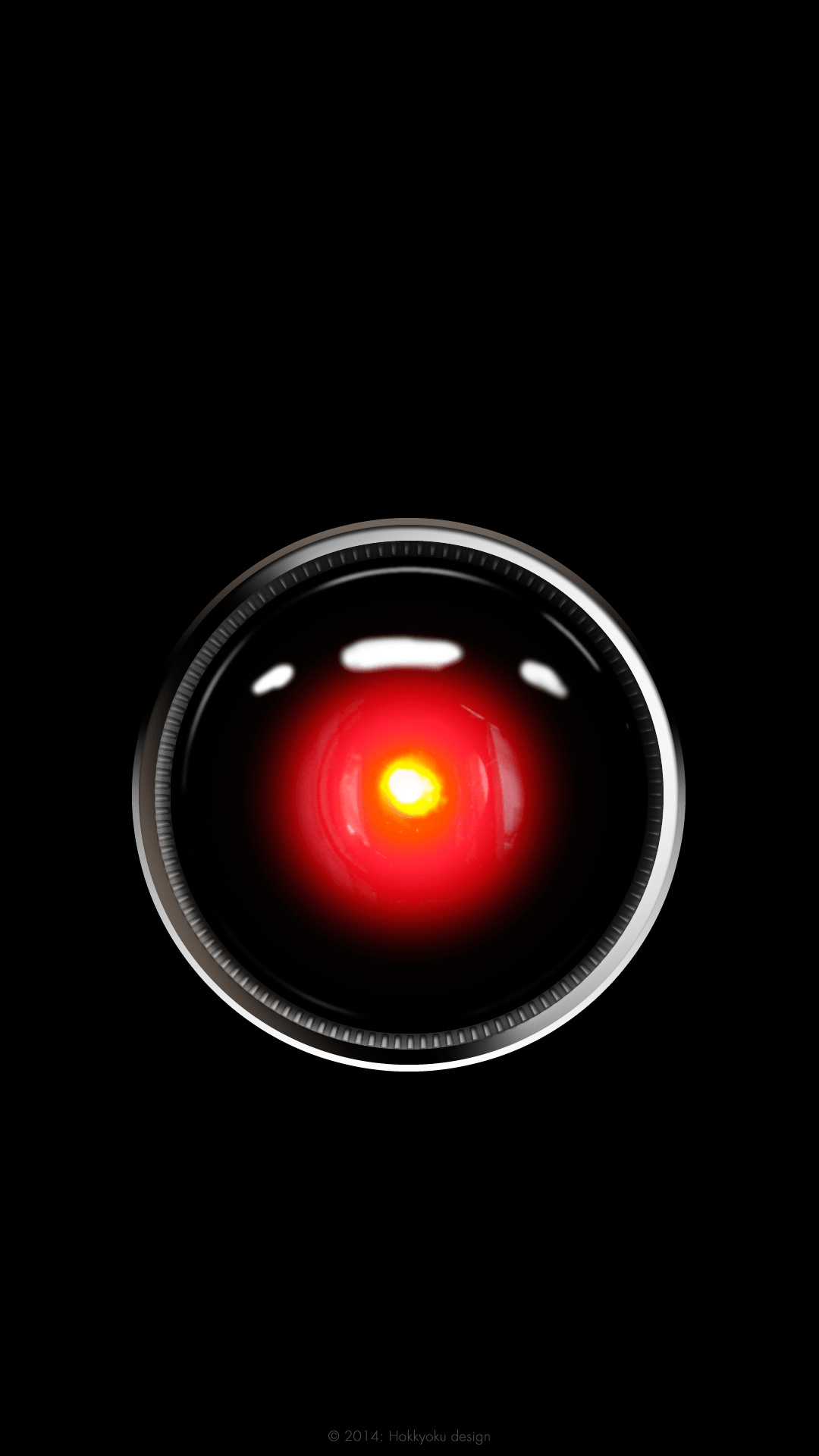 HAL 9000, 2001 Space Odyssey, Artificial intelligence, Cinematic icon, Space exploration, 1080x1920 Full HD Phone