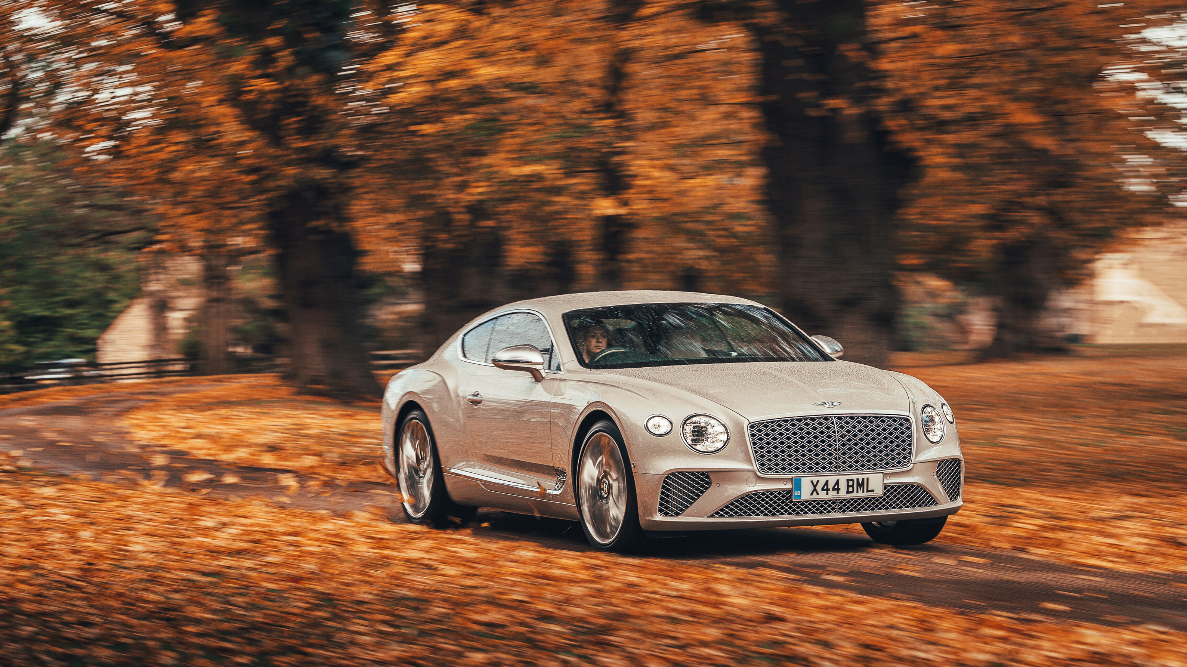 Bentley: Continental GT Mulliner, The Ultimate Convertible Grand Tourer. 3840x2160 4K Background.