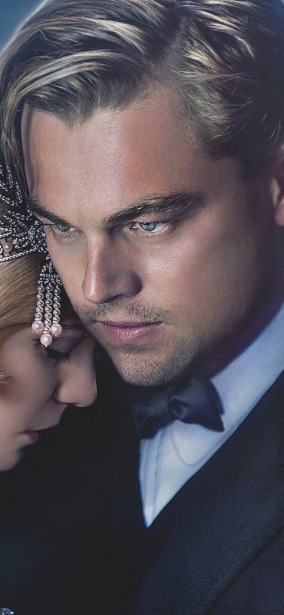 The Great Gatsby: Jay, The epitome of the “self-made man”, Leonardo DiCaprio. 1170x2540 HD Wallpaper.