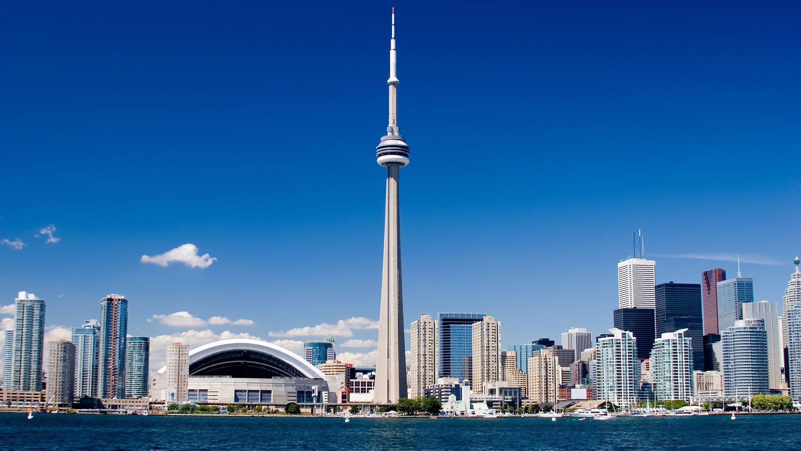 Toronto Skyline, Travels, Canada, Skyline, 2560x1440 HD Desktop