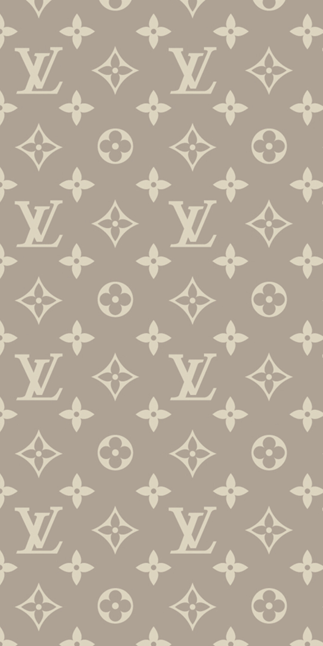 Louis Vuitton: Introduced the flat-topped trunks with Trianon canvas in 1858. 1080x2160 HD Background.