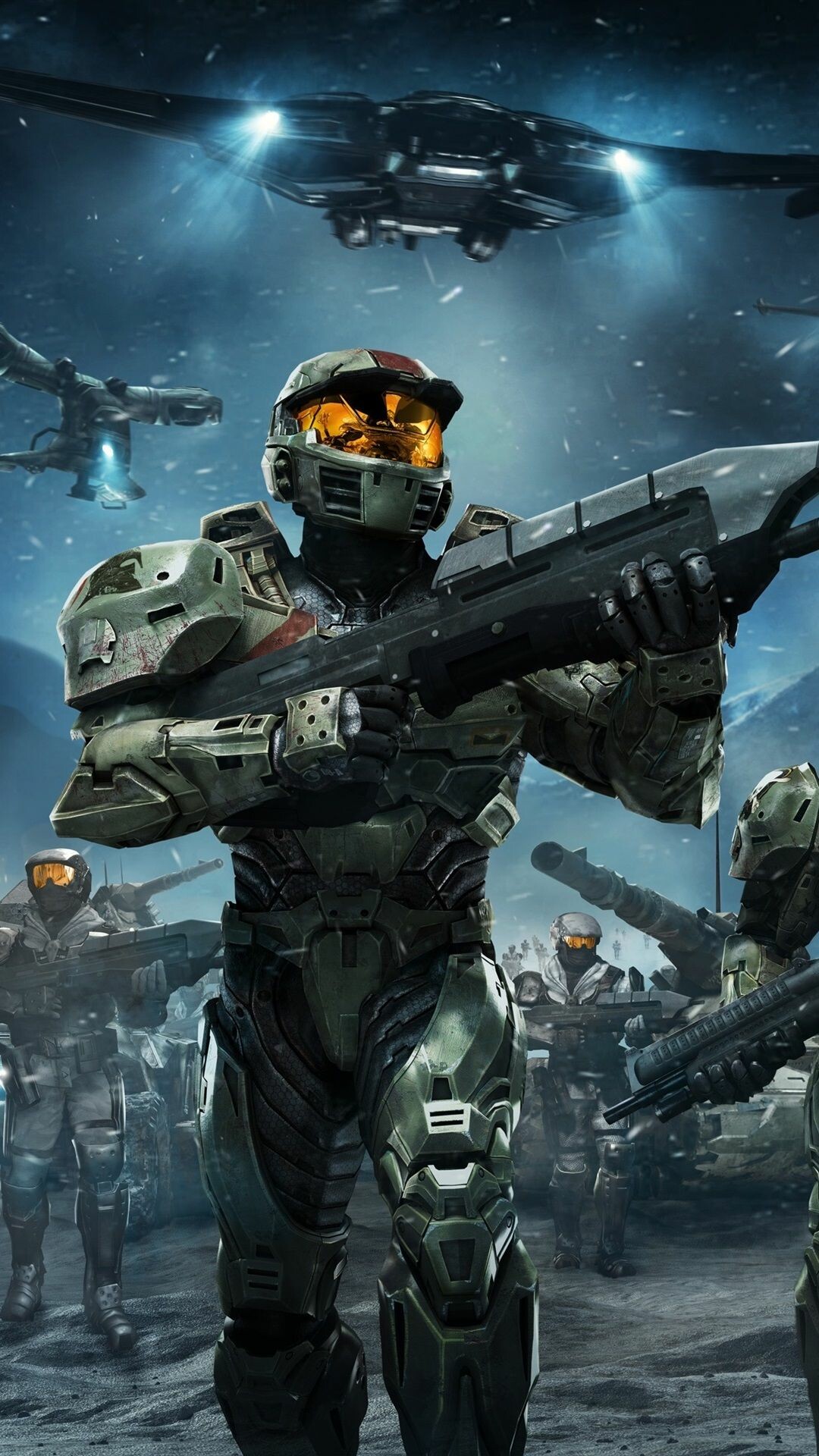 Halo, War strategy, Command gameplay, Military armors, 1080x1920 Full HD Phone