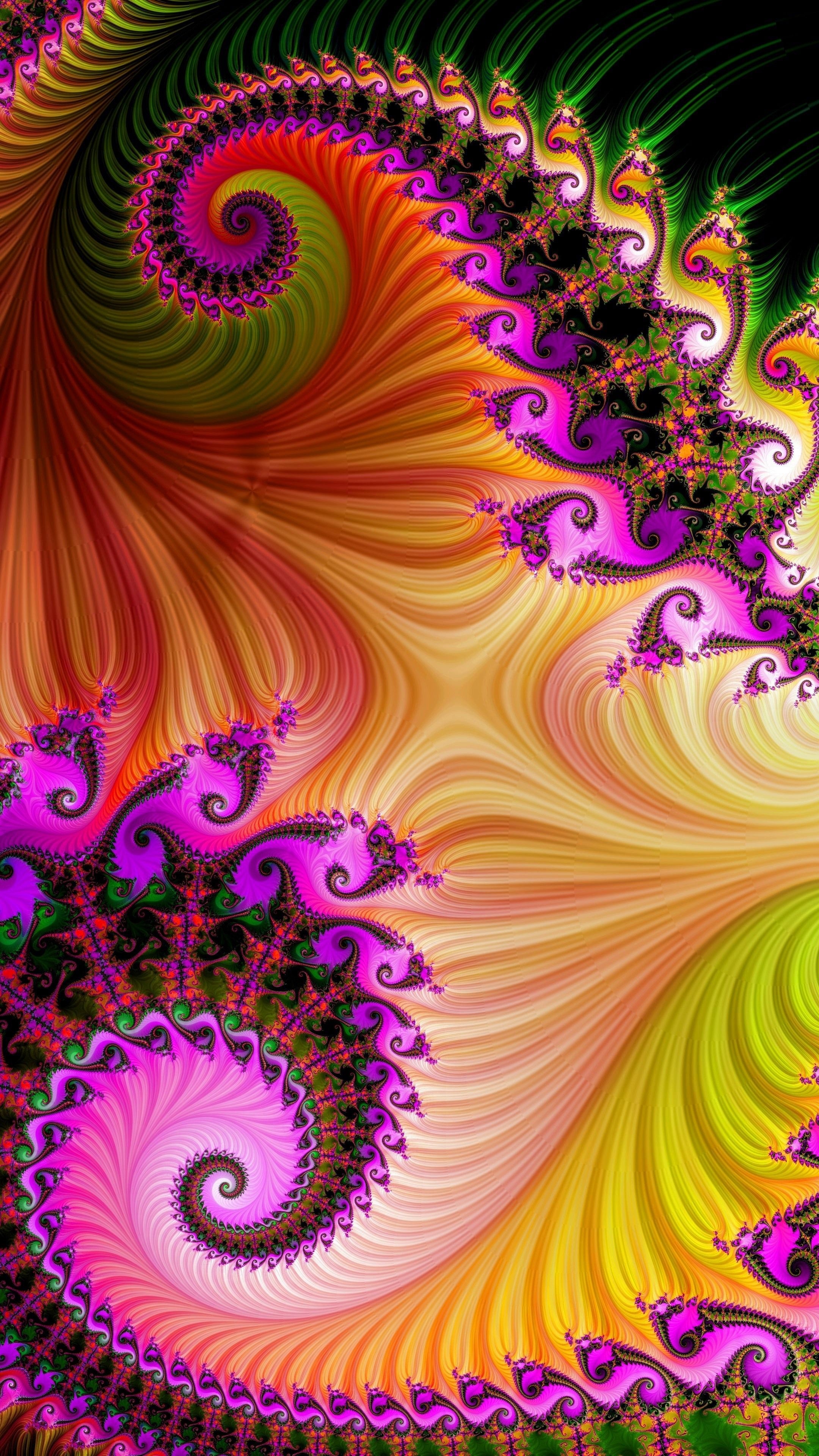 Fractals in 2022, Illusion paintings, Abstract art, Fractal art, 2160x3840 4K Phone