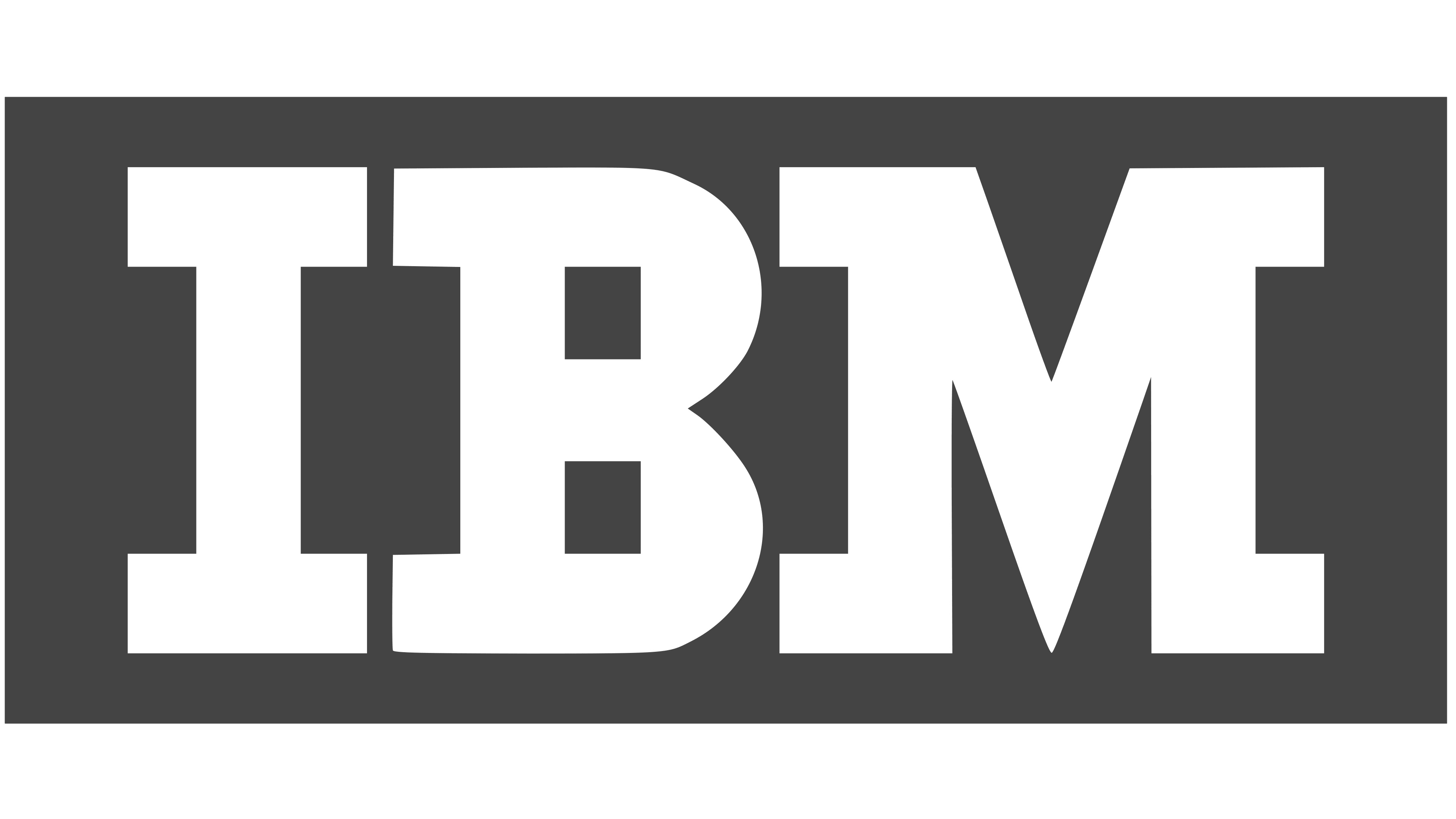 IBM logo symbol, history and meaning, iconic branding, visual representation, 3840x2160 4K Desktop