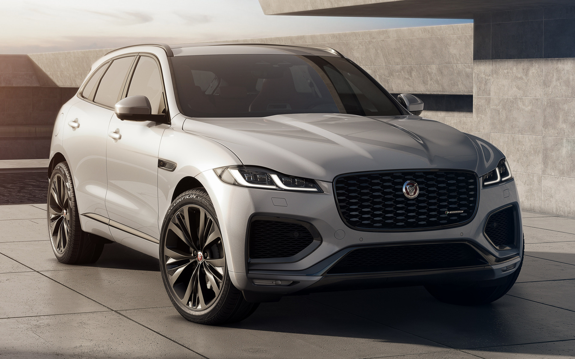 Jaguar F-PACE R Dynamic Black Pack, Stylish and sporty SUV, Exclusive package, Advanced technology, 1920x1200 HD Desktop