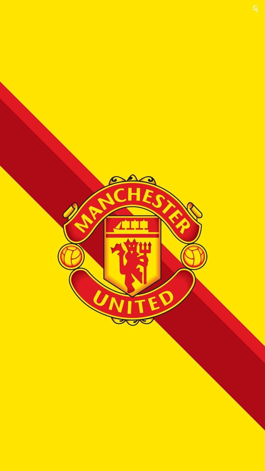 Manchester United, Iconic logo, Striking visuals, Emblematic team, 1080x1920 Full HD Phone