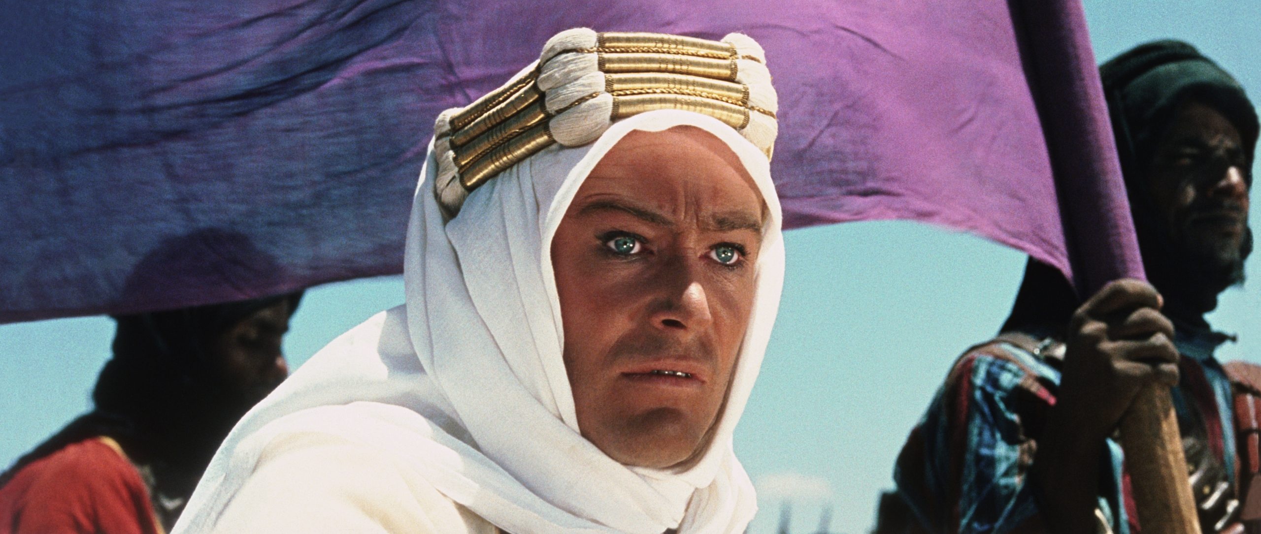 Lawrence of Arabia: One of the most prolific of the British attackers, A young army officer. 2560x1090 Dual Screen Wallpaper.