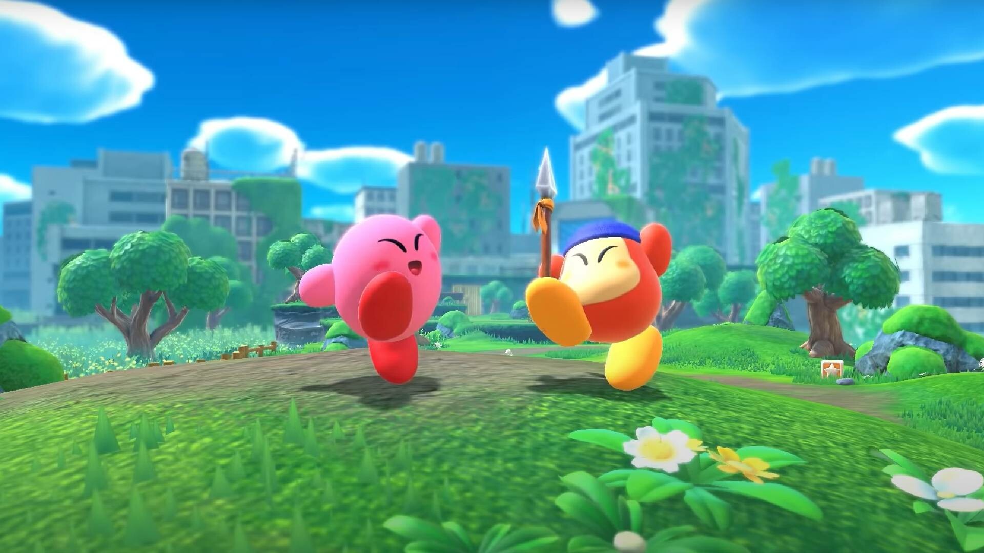 Kirby and the Forgotten Land, Release date, Exciting trailers, Pocket-sized epic, 1920x1080 Full HD Desktop