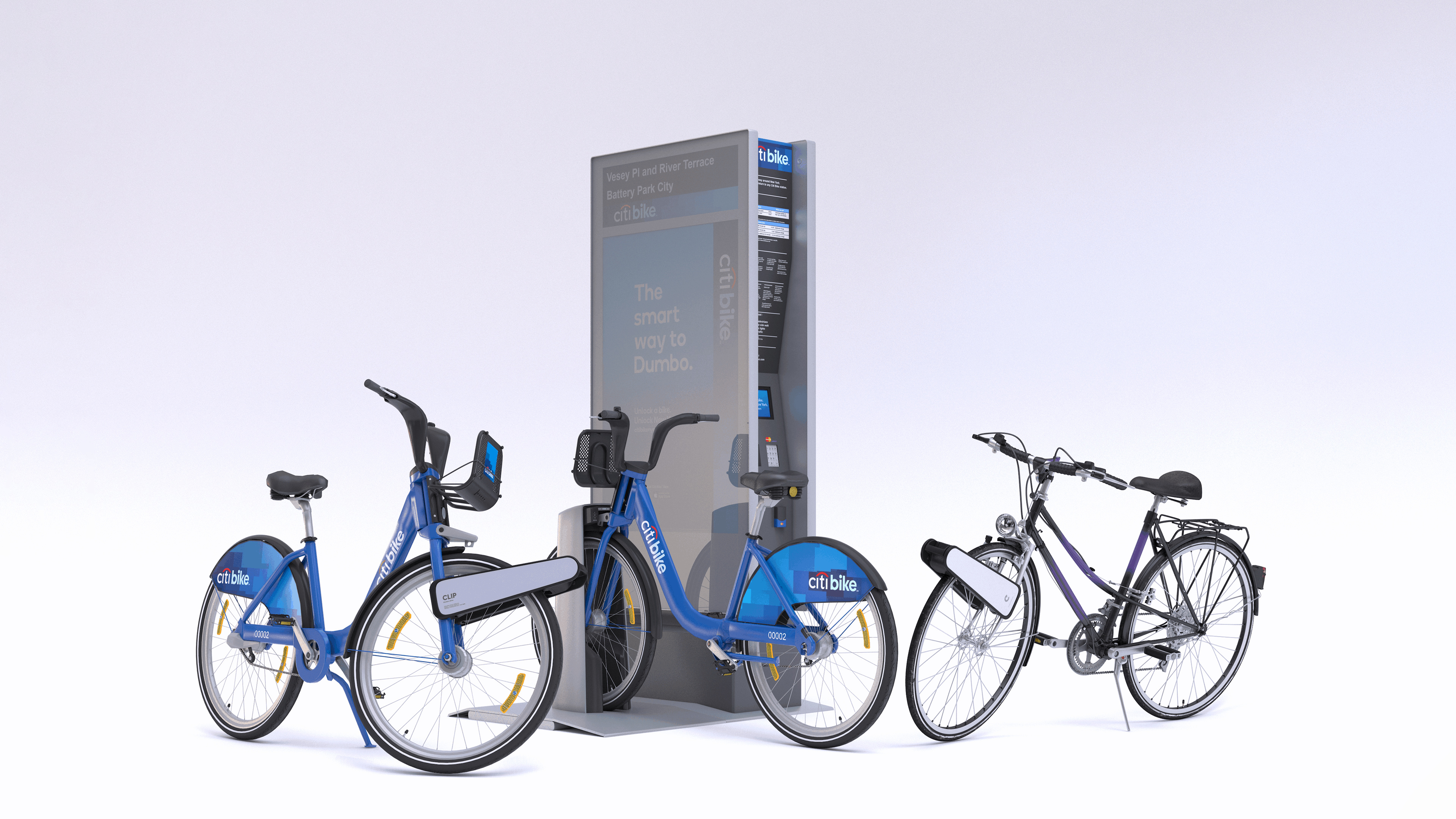 Clip bike portable e-bike, Compact and versatile, Urban commuting made easy, 3840x2160 4K Desktop