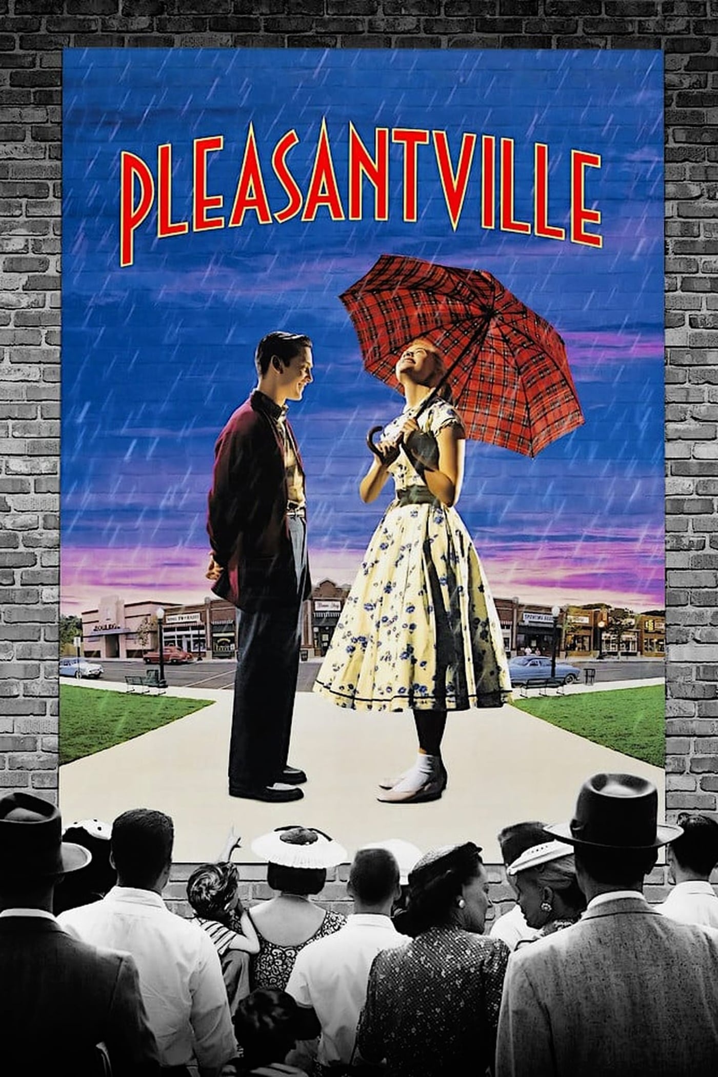 Pleasantville, 1998 movie, Postmodernism, Cinematic analysis, 1400x2100 HD Handy
