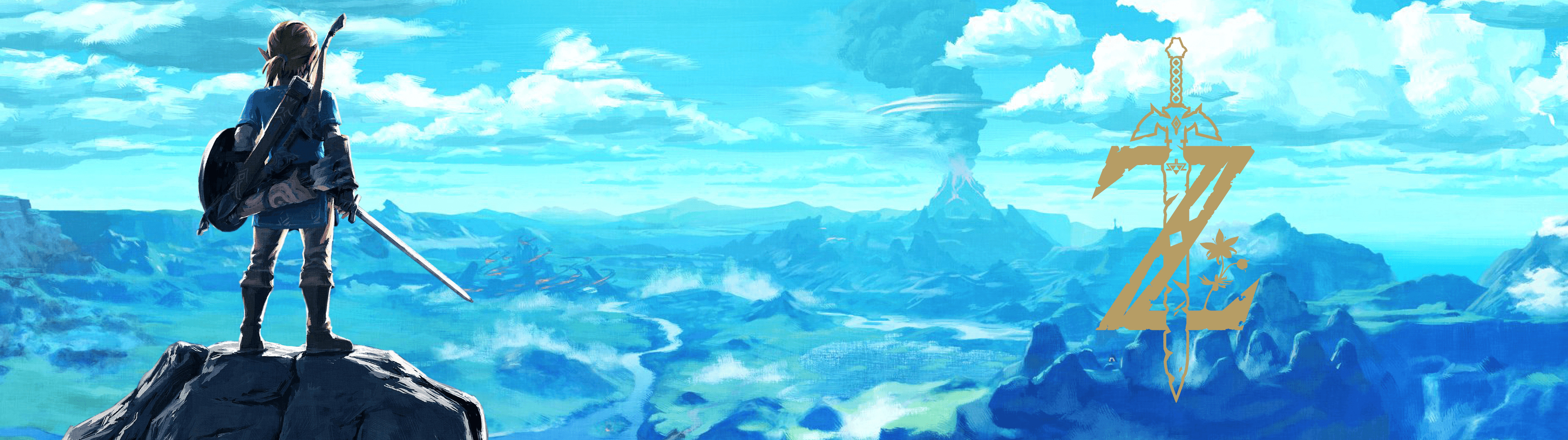 Breath of the Wild wallpapers, High resolution, 3840x1080 Dual Screen Desktop