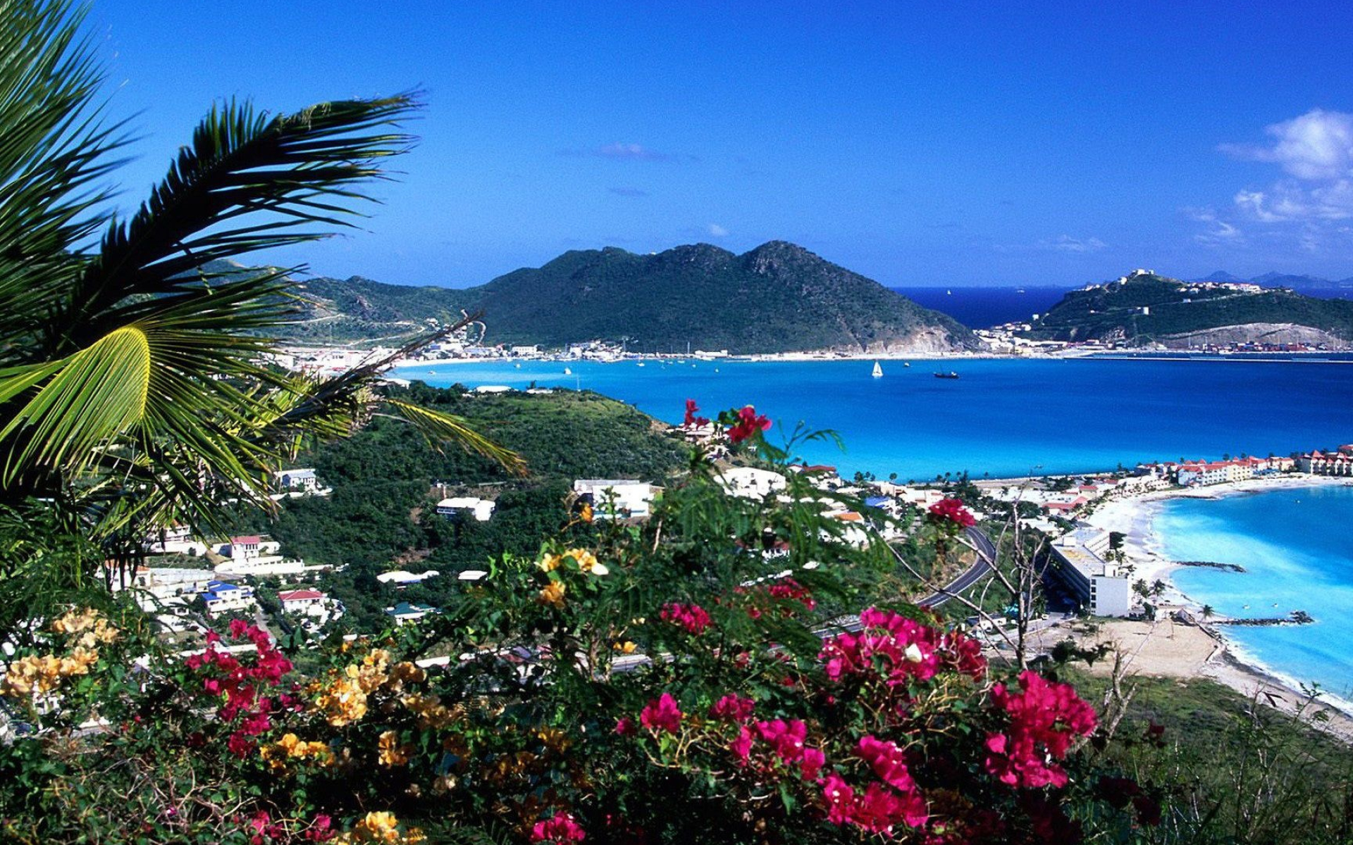 Sint Maarten Travels, Philipsburg Backgrounds, 1920x1200 HD Desktop