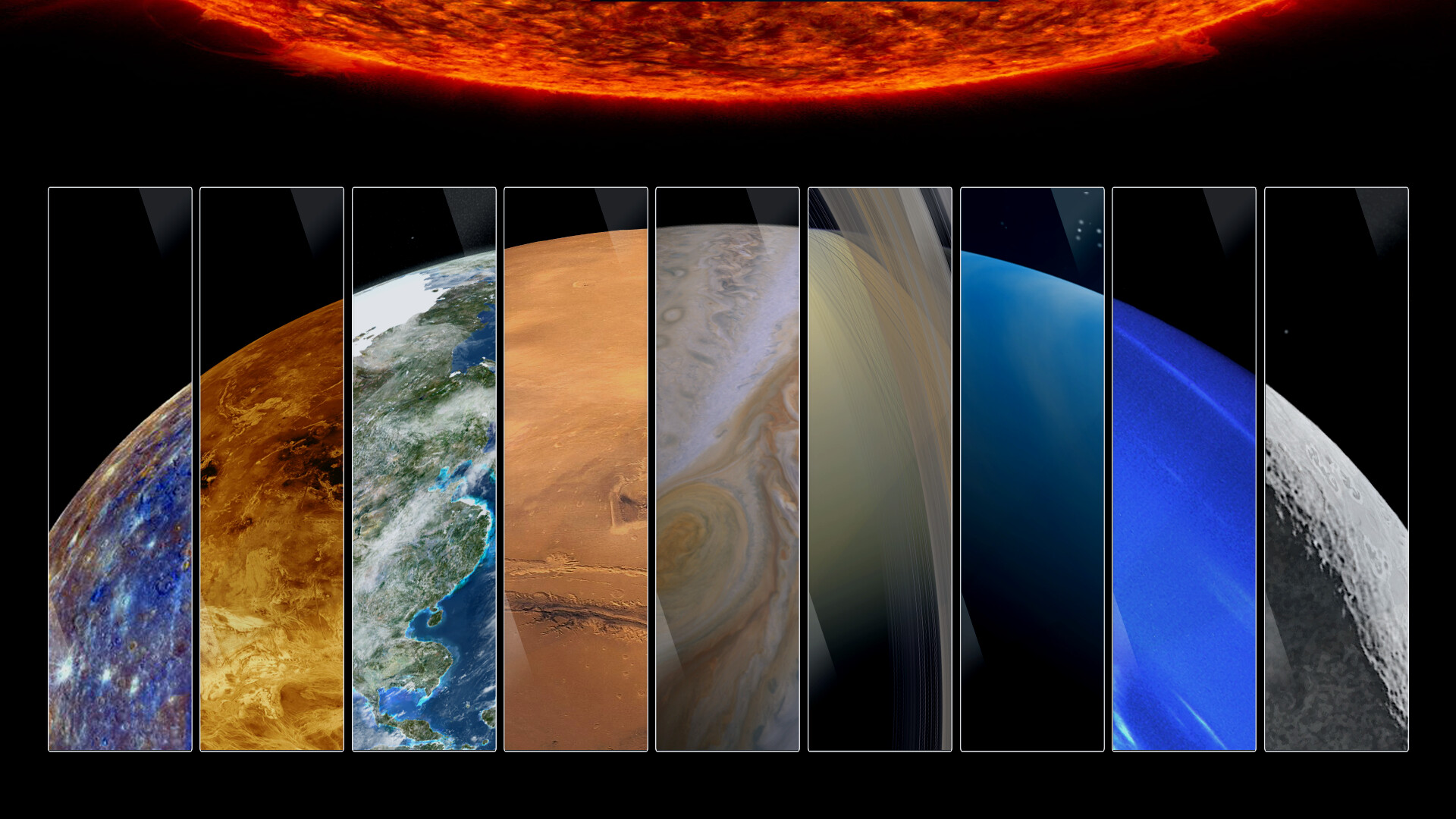 Solar System, Astral landscapes, HD backgrounds, Cosmic majesty, 1920x1080 Full HD Desktop