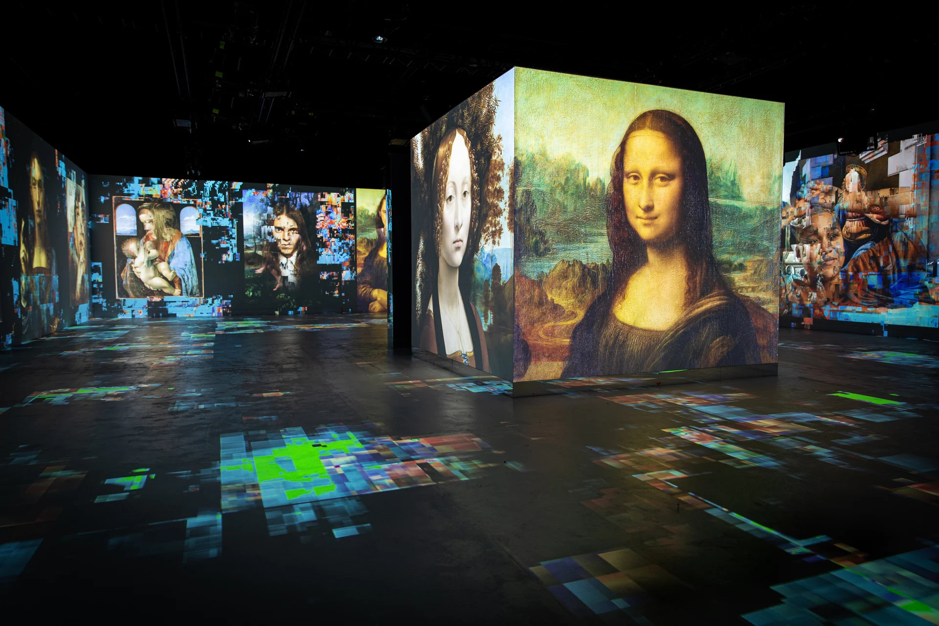 Mona Lisa, Immersive Experience, Da Vinci, 1920x1280 HD Desktop
