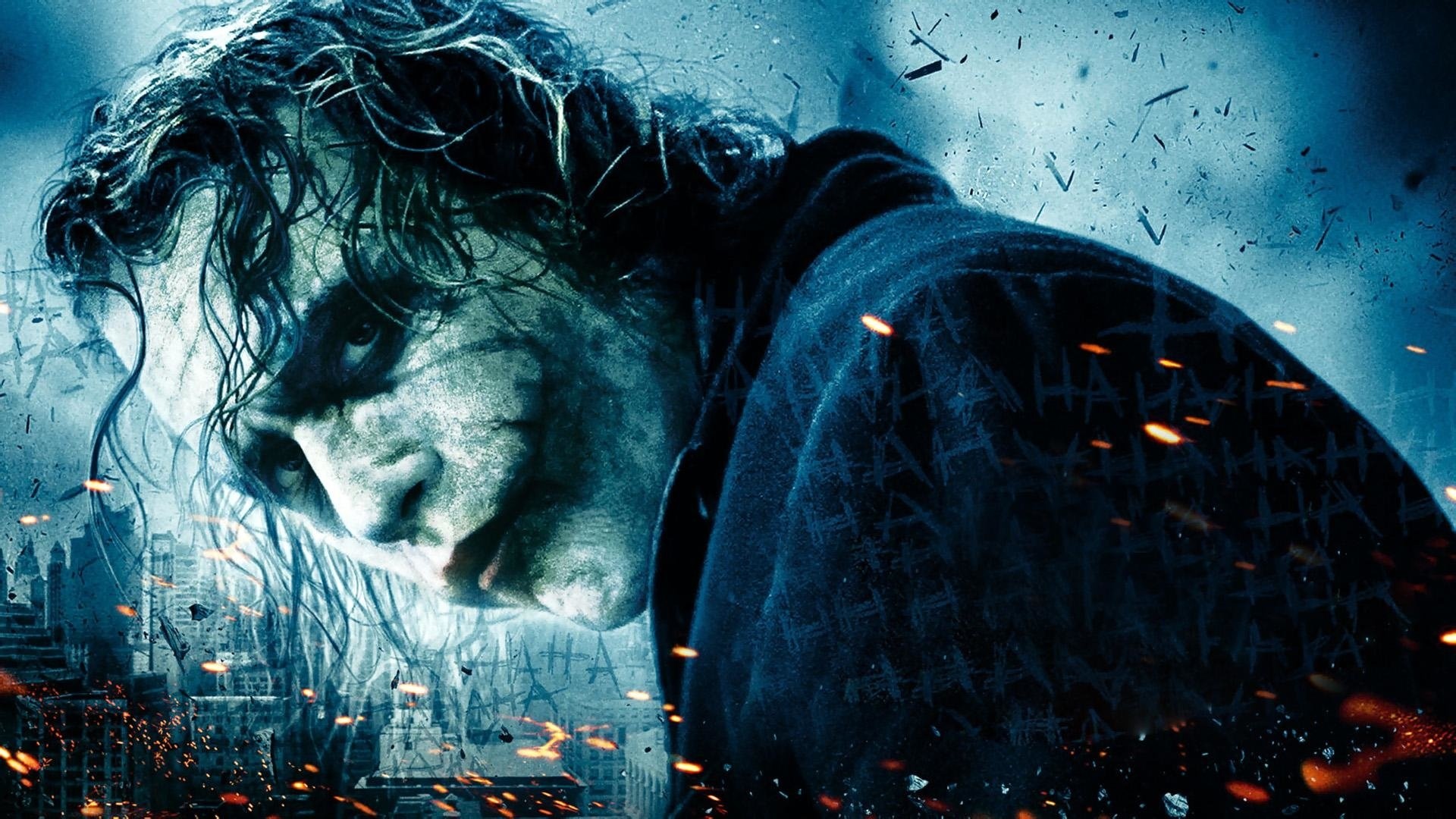 The Dark Knight, Heath Ledger (Joker) Wallpaper, 1920x1080 Full HD Desktop